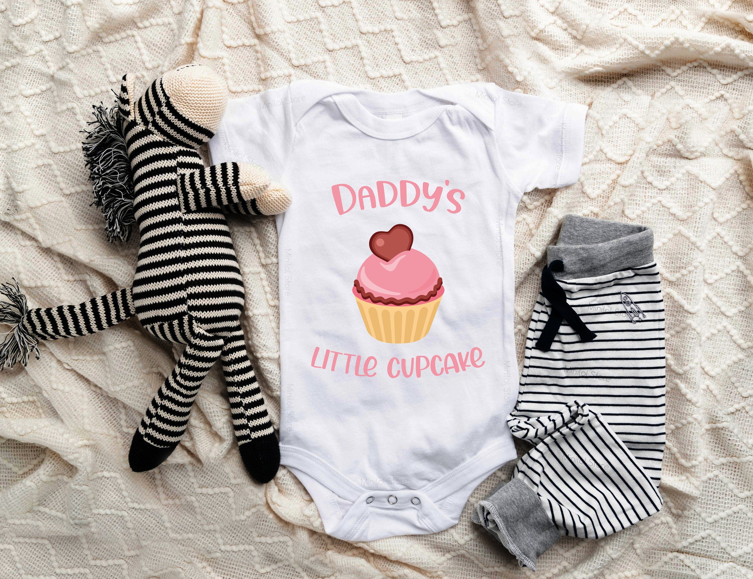 Daddy's Little Cupcake Shirt, Cute Father's Day Shirt
