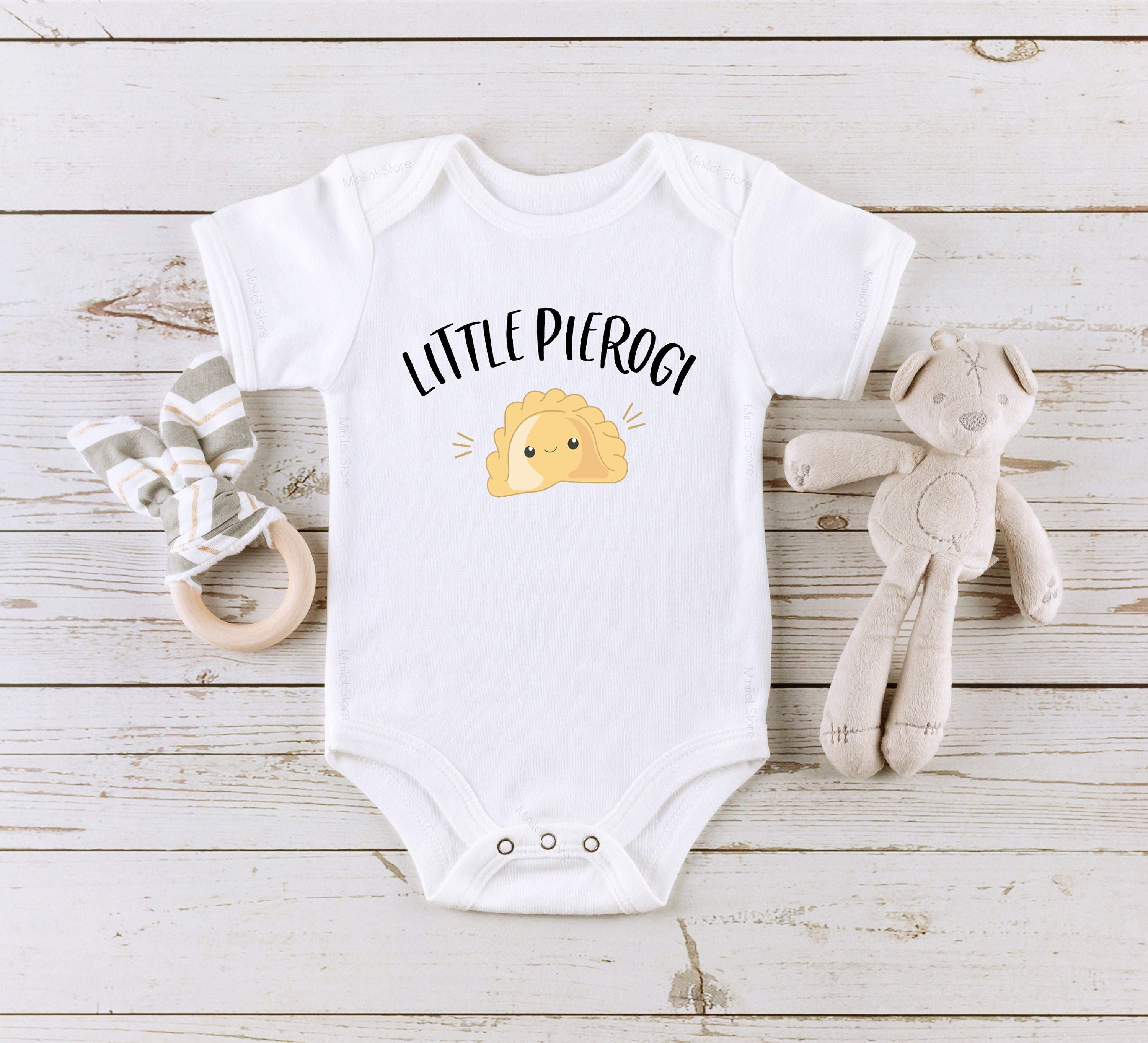 Little Pierogi Onesie® , Polish Onesie®, Girl Onesie®, Baby Boy Onesie®, Food Onesie®, Polish Money Onesie®, Polska Onesie®, Baby Gift