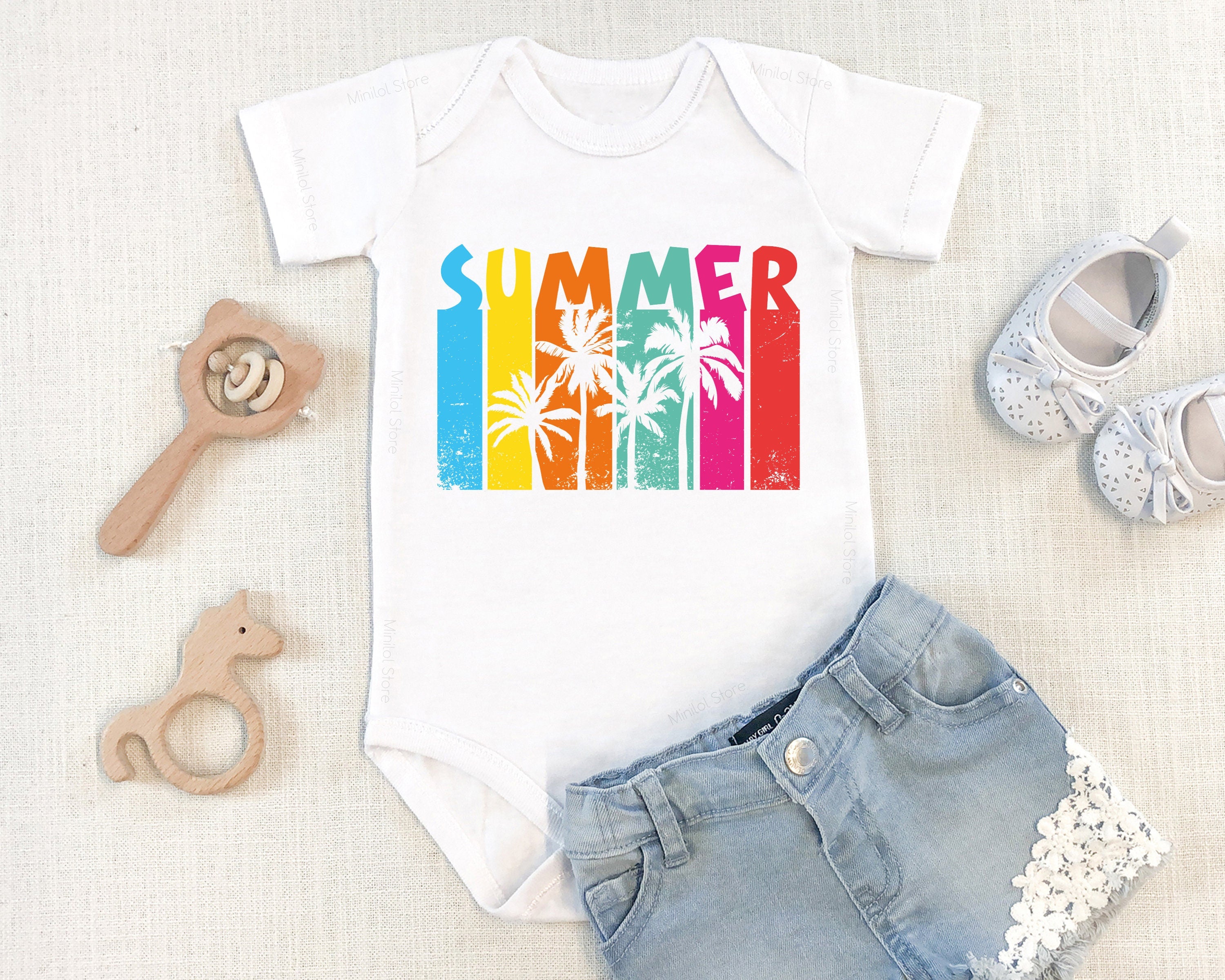 Summer Baby Onesie® Cute Summer Onesie® Summer Vacation Unisex Baby Onesie®Or Toddler T-shirt