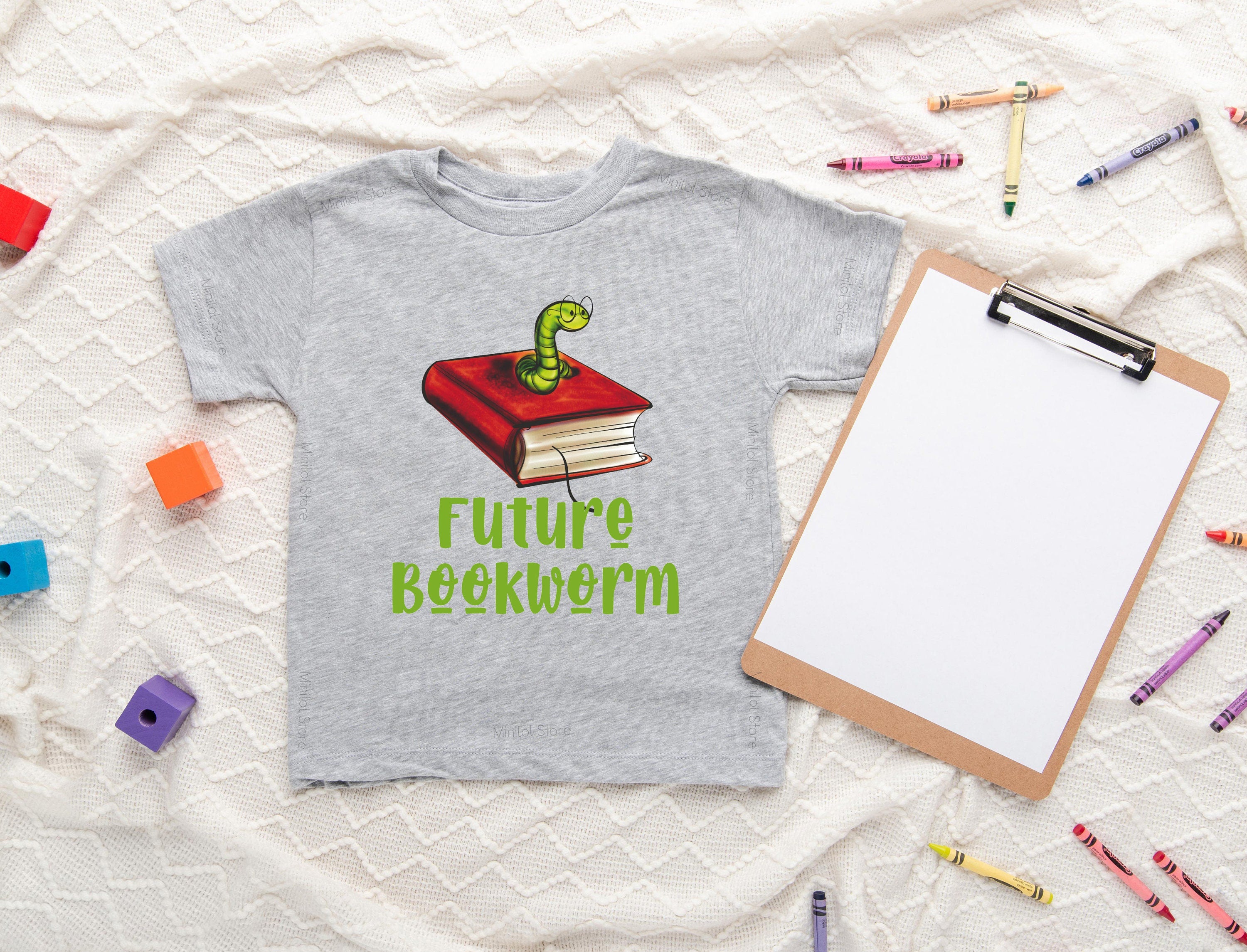 Future Bookworm Shirt, Birthday Gift, Literature Shirt, Book Toddler Clothes, Bookworm Toddler Gift, Unisex Baby Clothes