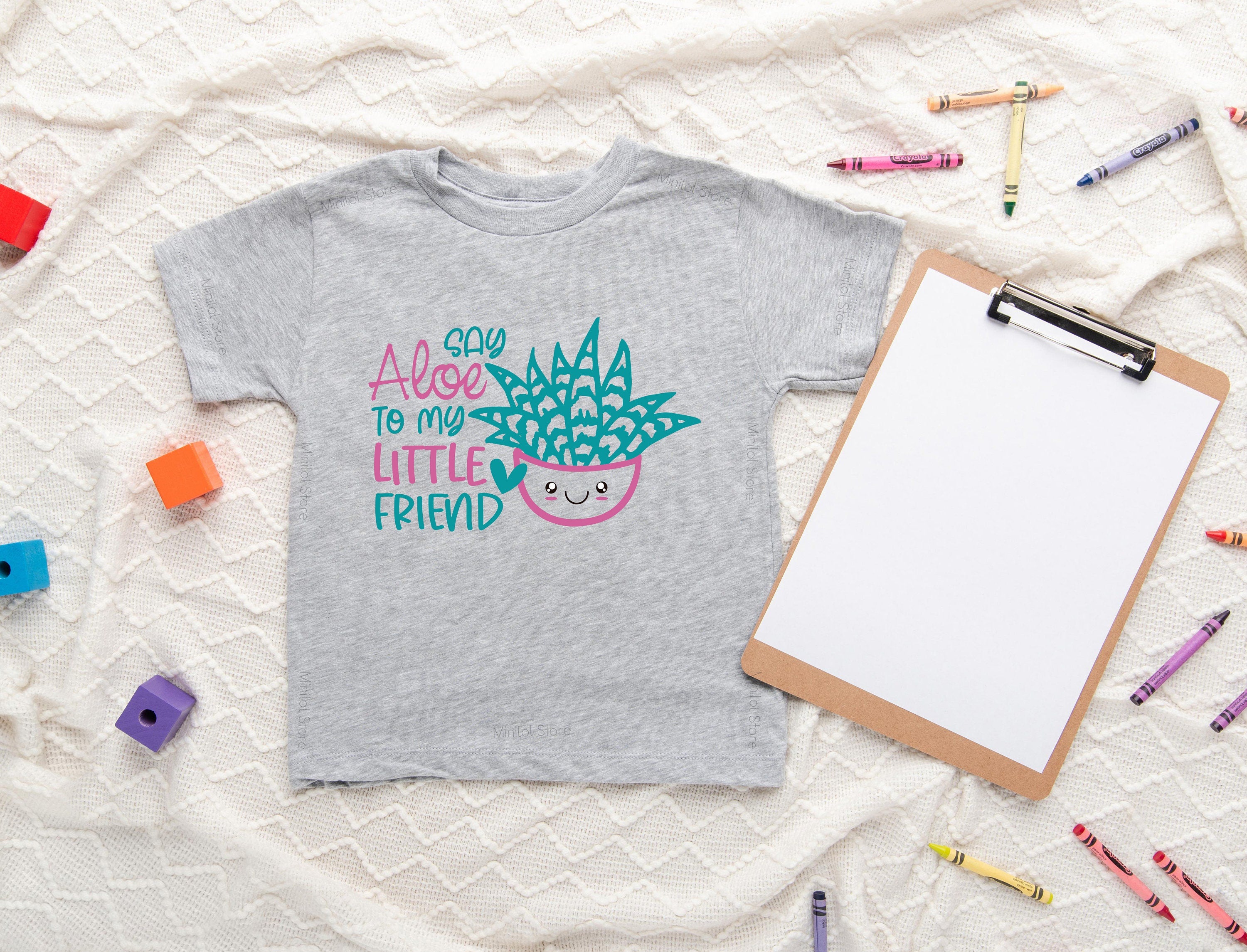 Funny Onesie®,"Say Aloe To My Little Friend" Onesie®, Hipster Baby Clothes,Plant Baby Bodysuit