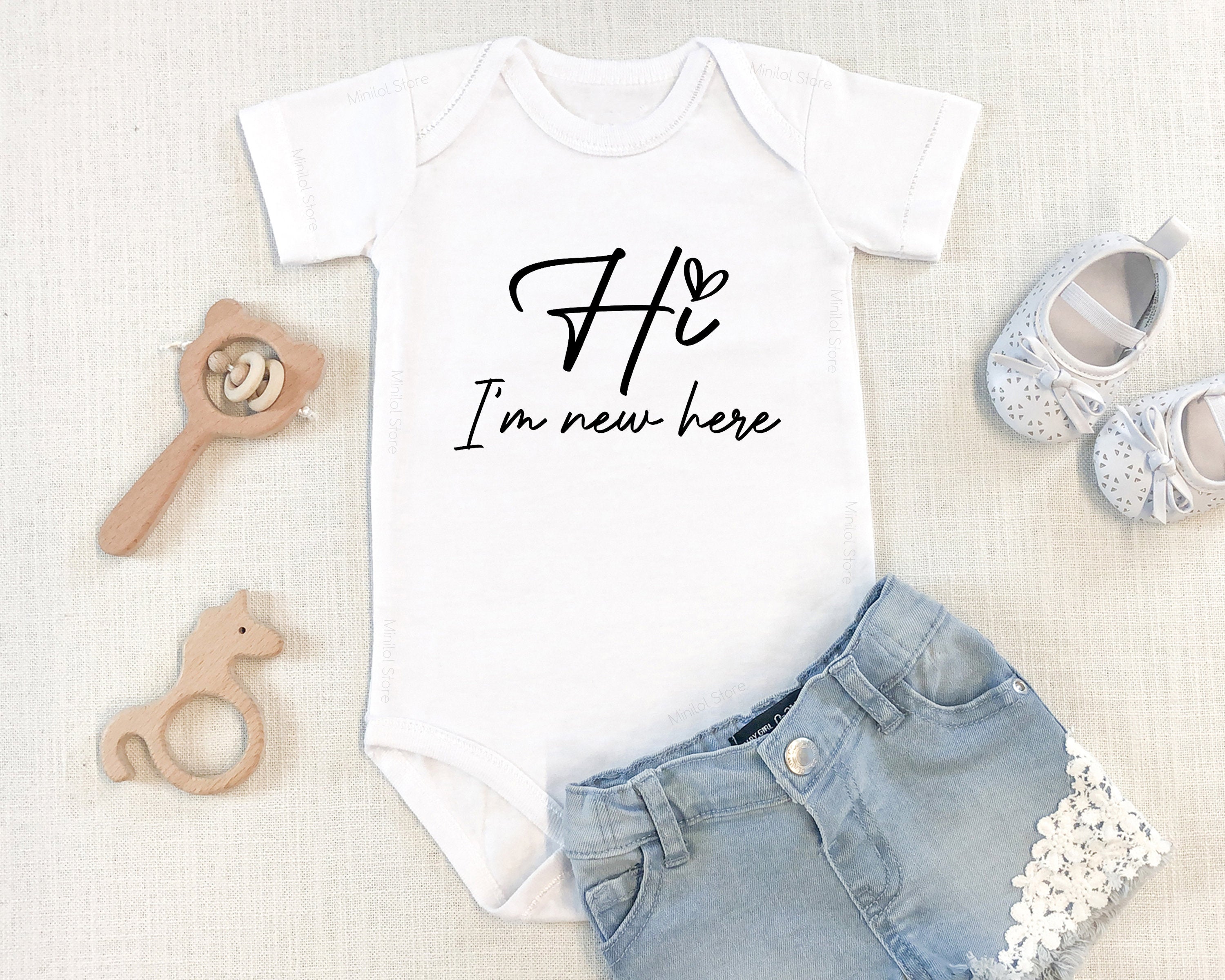 Girl Coming Home Onesie®, Newborn Girl Coming Home Bodysuit, Hello World Newborn Onesie®, Girl Shirt