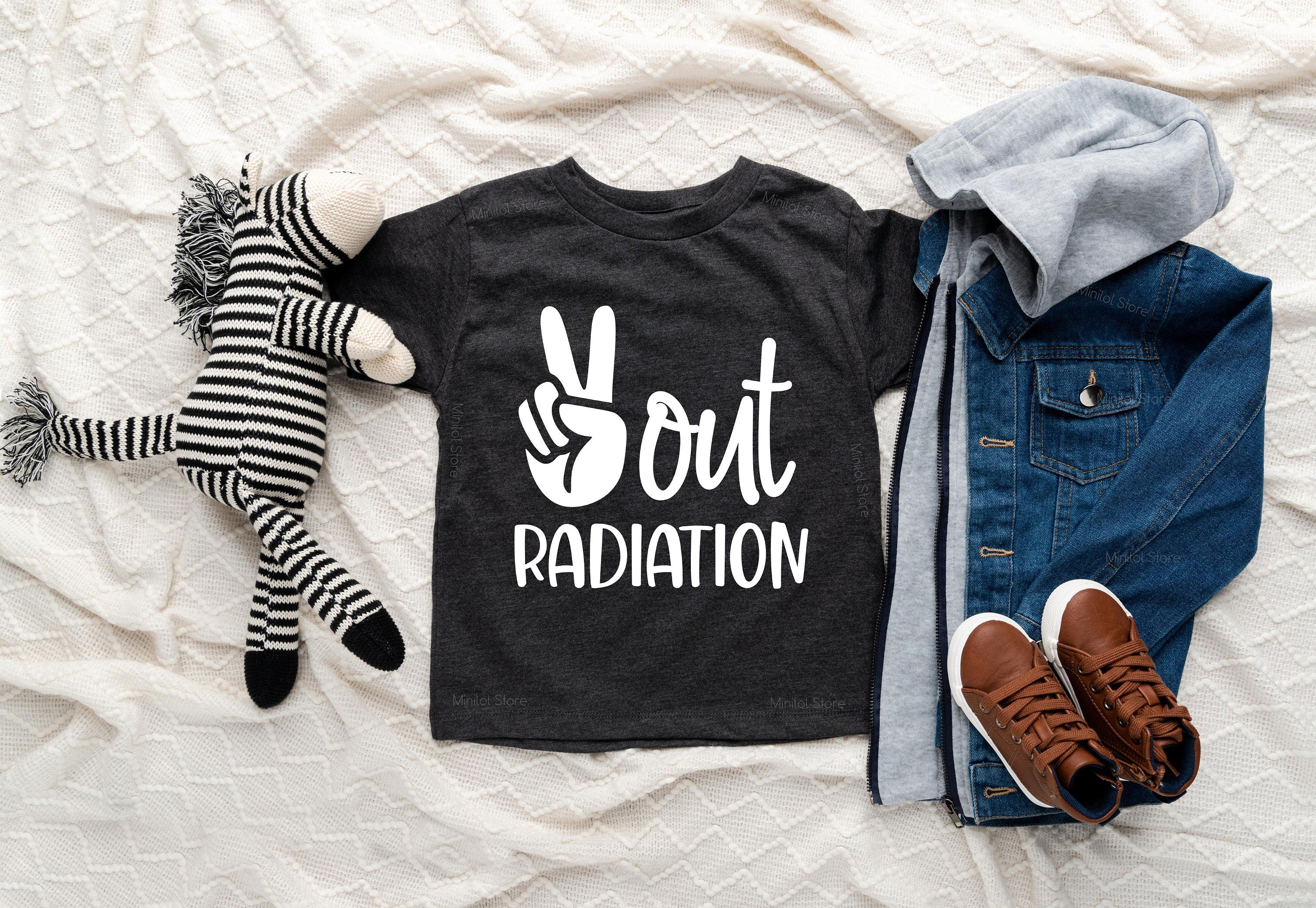 Peace Radiation Shirt, End Of Radiation Shirt, Last Day Of Radiation Shirt, Kids Clothing, Cancer Survivor Shirt, Cancer Support Tee