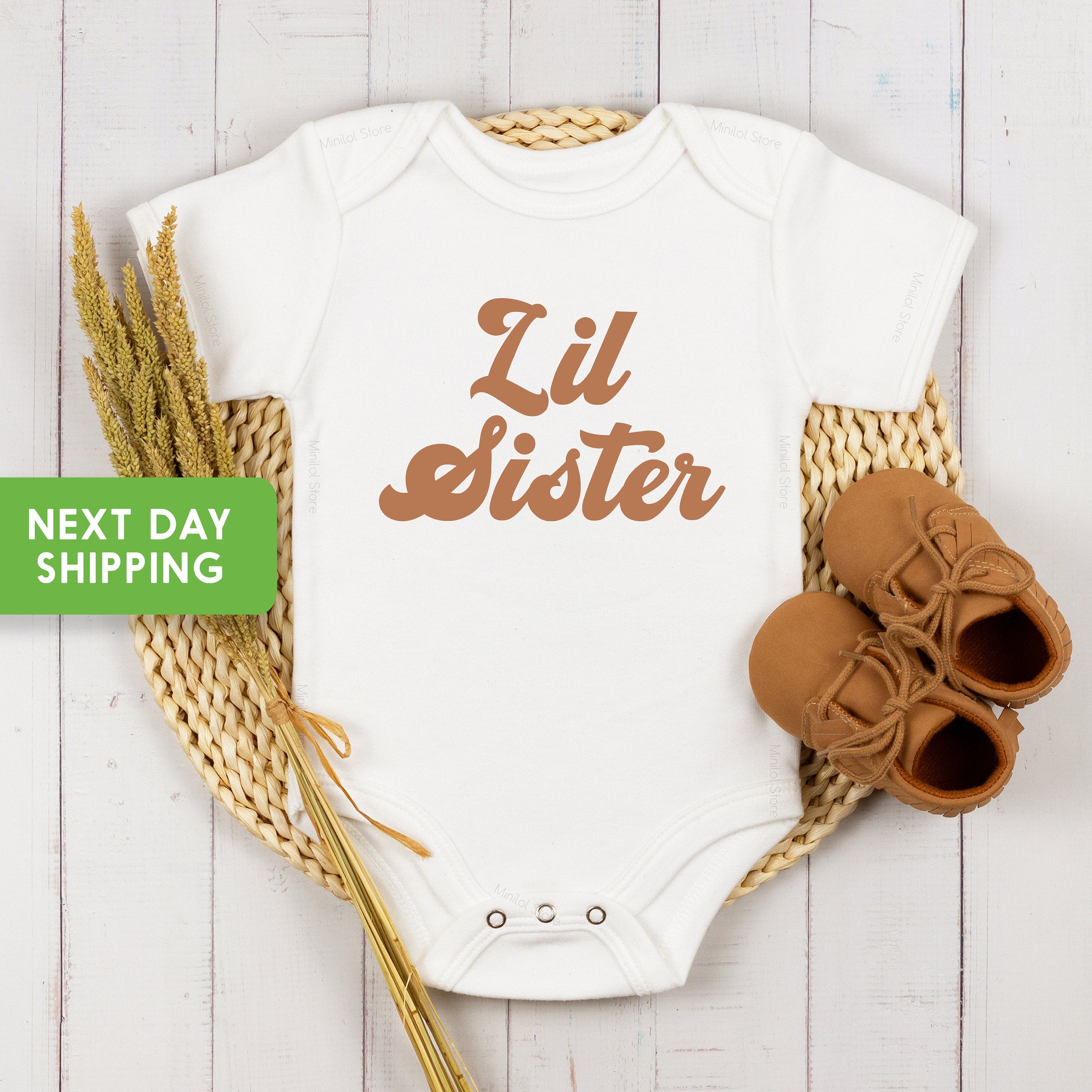 Little Sister OnesieĀ® Little Sister Vintage OnesieĀ® Little Sister Retro OnesieĀ® Cute Lil Sister OnesieĀ®