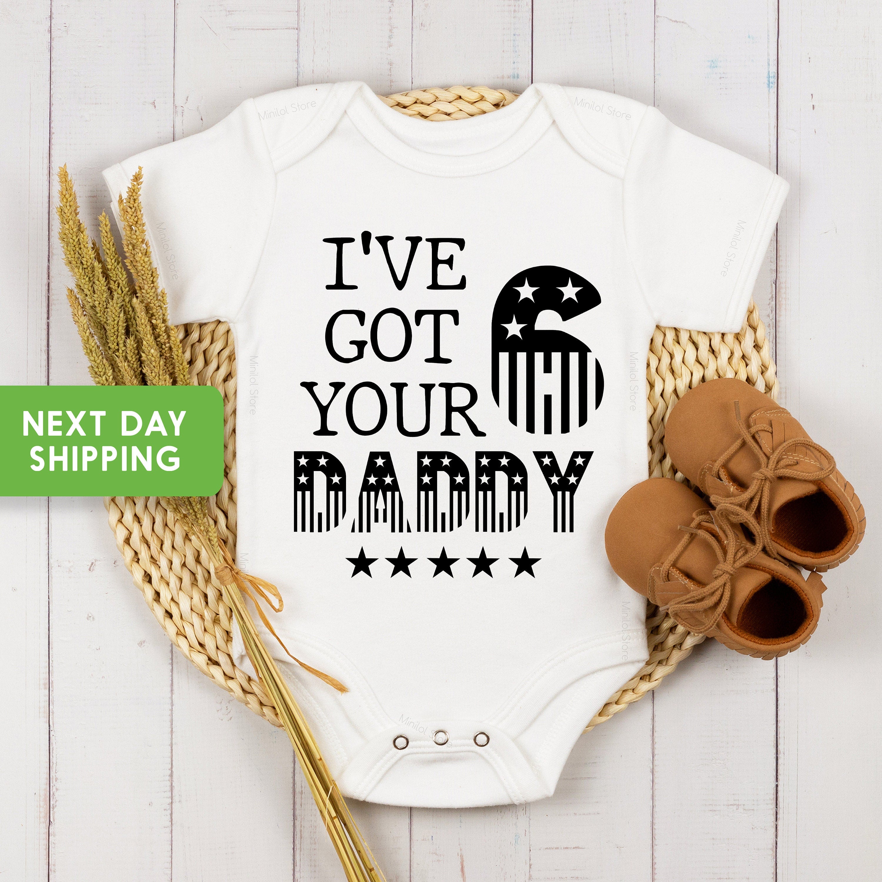Got Your 6 Onesie® Police Baby Onesie® Daddy Cop Onesie® Police Baby Gift Onesie® Law Enforcement Baby, Baby Gift Onesie®