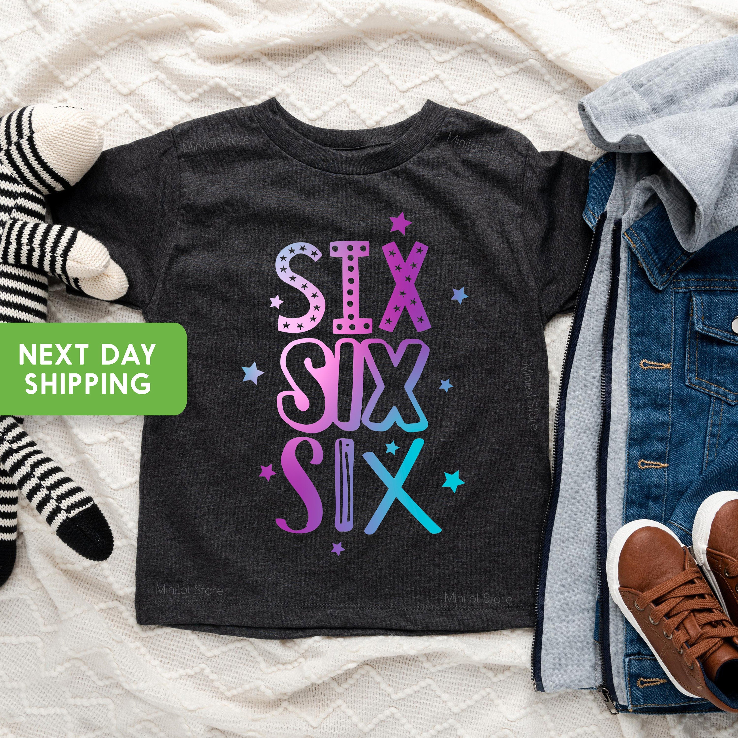Sixth Birthday Shirt, 6th Birthday Baseball Tee, Six Birthday Shirt, Sixth Birthday Baseball Tee