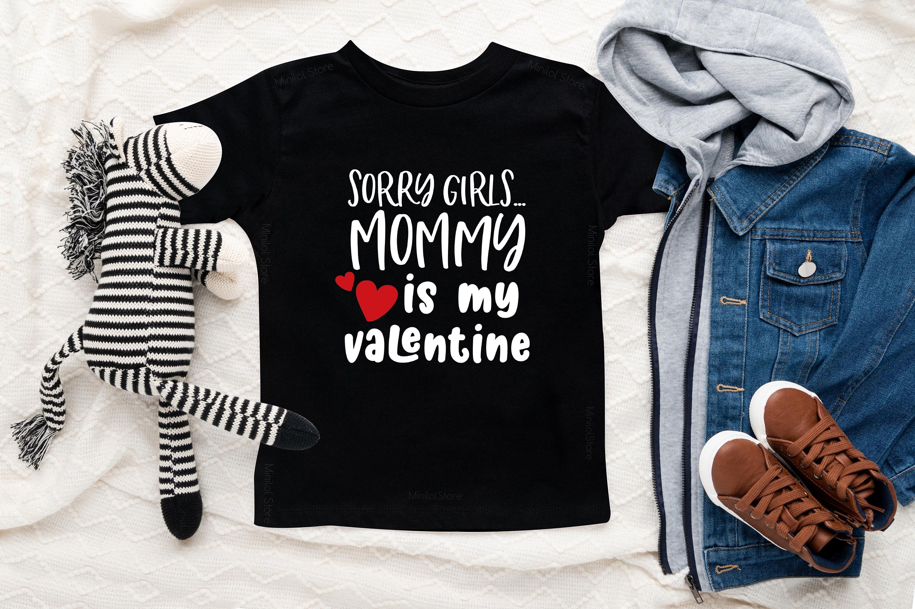 Mommy Is My Valentine Shirt, Valentines Day Shirt, Boys Valentine Shirt, Mamas Boy Shirt