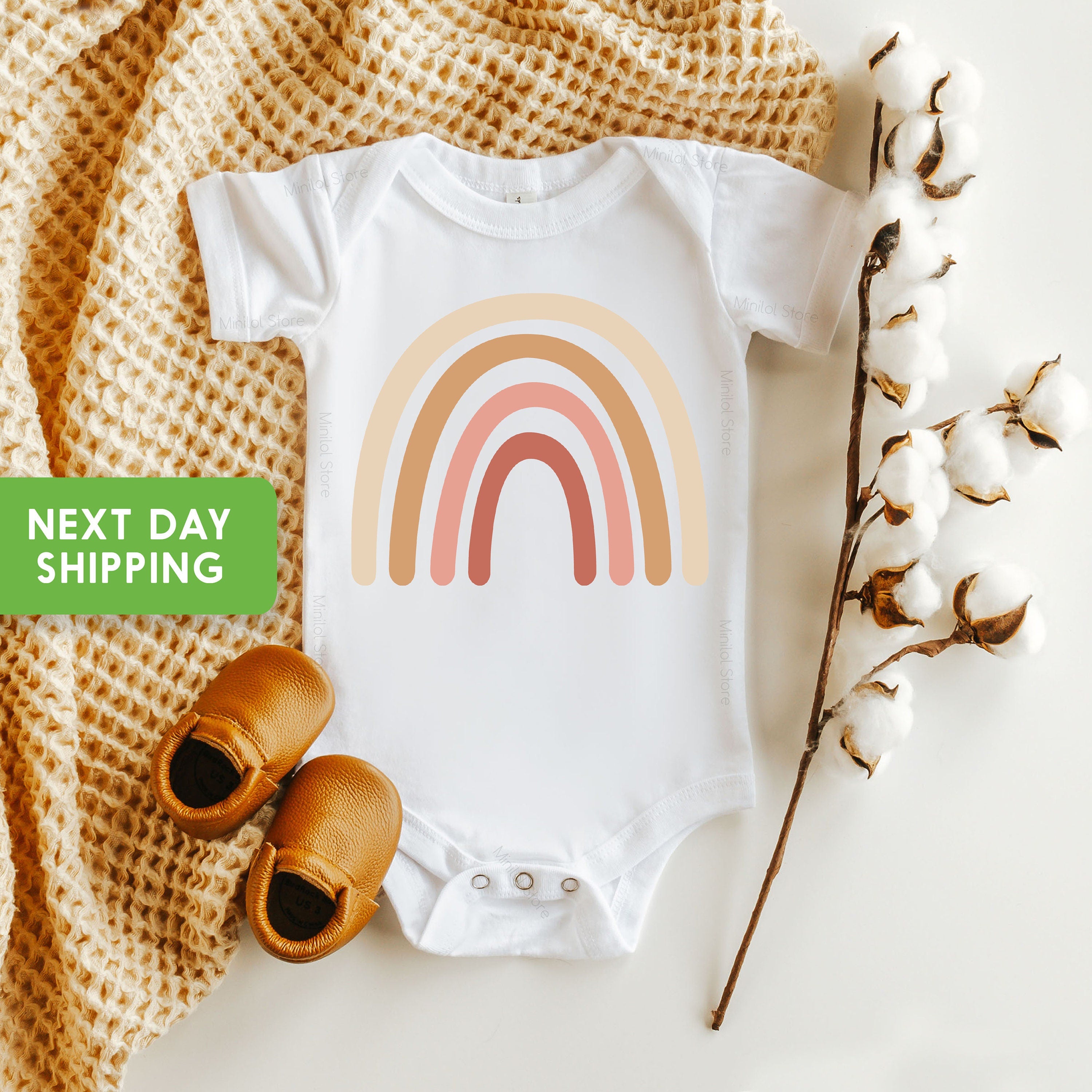 Rainbow Baby OnesieĀ®, Rainbow Baby Boy OnesieĀ®, Brown Rainbow Baby OnesieĀ®, Neutral Rainbow Baby Toddler Shirt