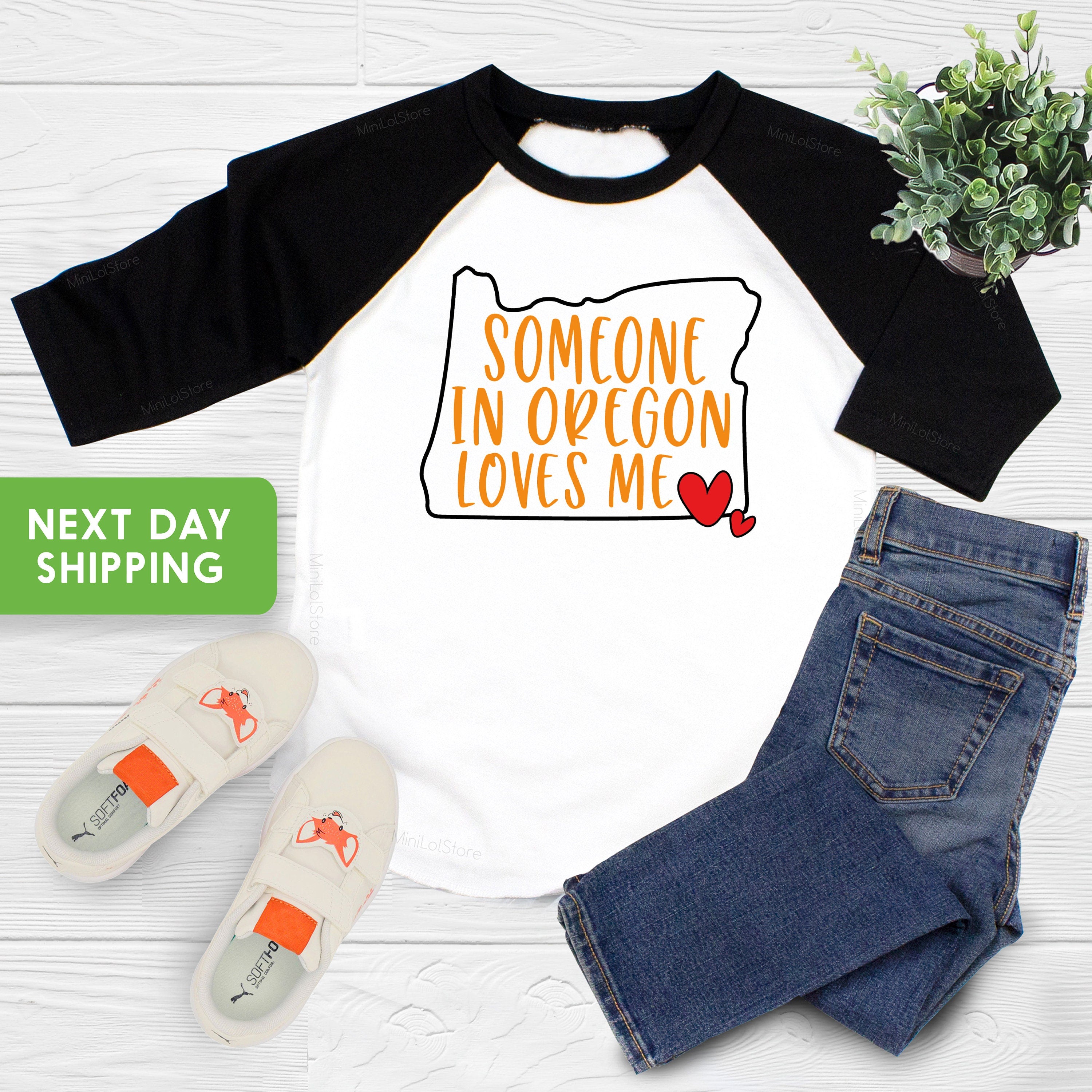 Someone In Oregon Loves Me Shirt , Oregon Kids Shirt, Loved Toddler Shirt, Oregon Themed Kids Gift, State Baseball Tee
