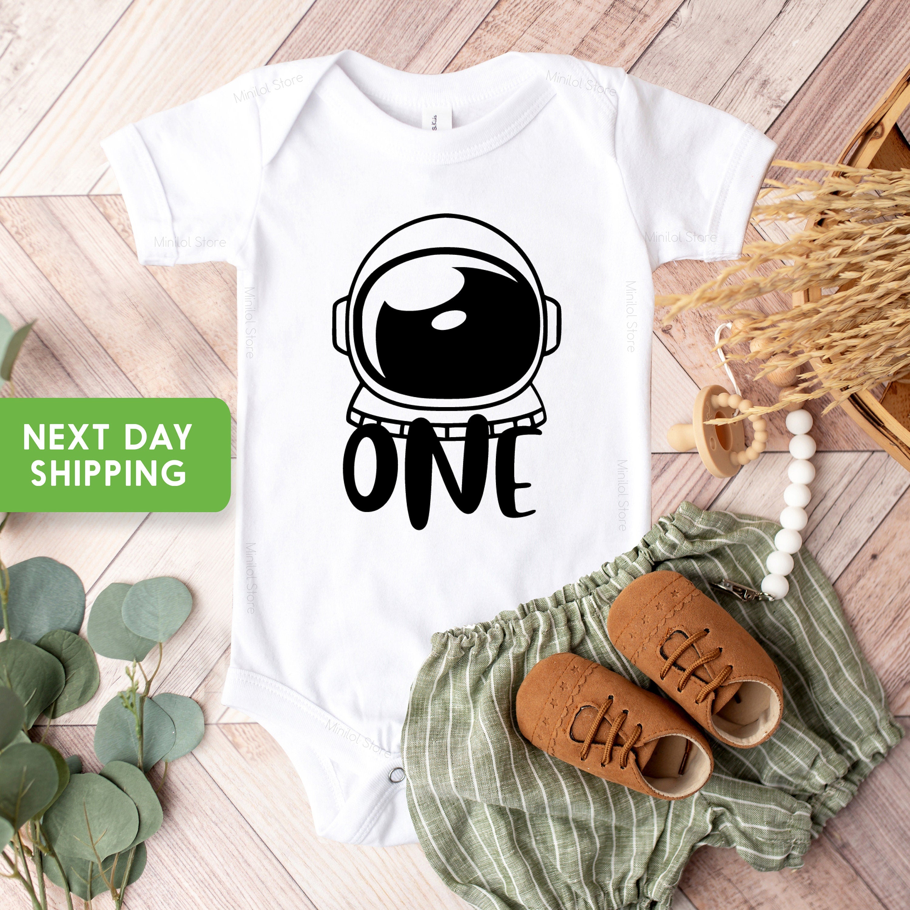 Space Shirt, Astronaut 1st Birthday, 1st Birthday Shirt, Moon Shirt, First Birthday Shirt, One Shirt, Boys 1st Birthday