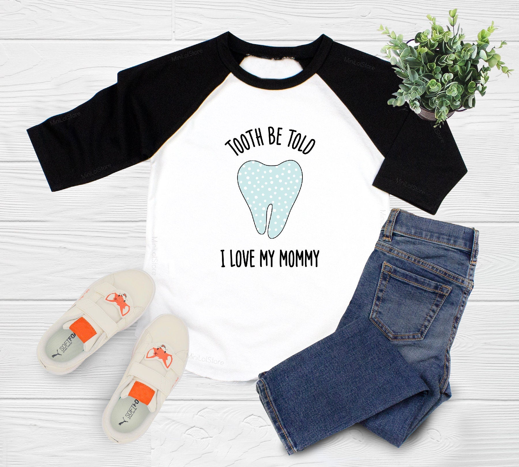 Dental Hygienist Kids Shirt, Tooth Be Told OnesieĀ®, Dentist OnesieĀ®, Funny Baby OnesieĀ®, Orthodontist Baby Gift, I Love My Mommy Kids Shirt