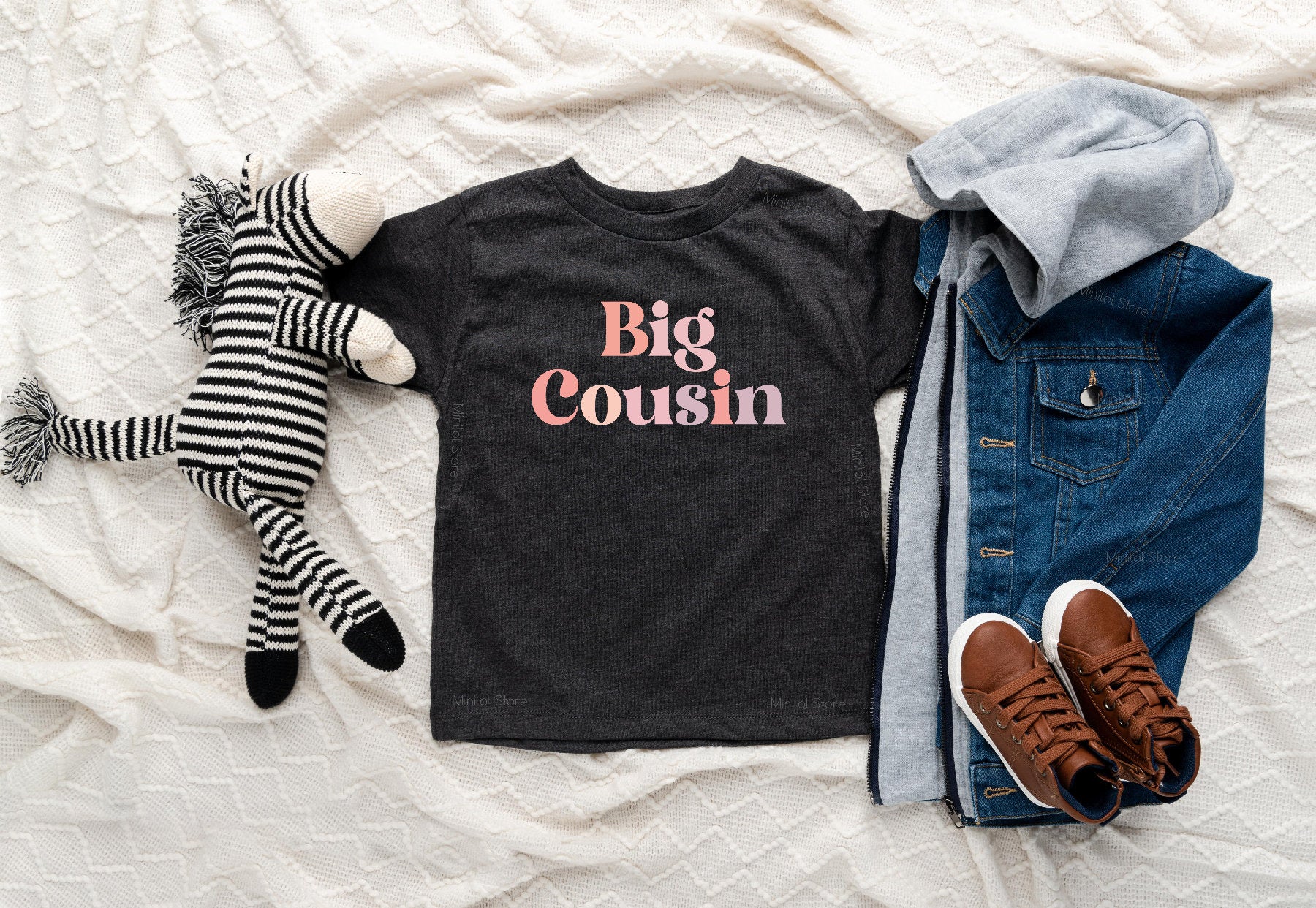 Big Cousin Announcement Onesie®, Big Cousin Bodysuit, Big Cousin To Be, Pregnancy Reveal Onesie®, Big Cousin Onesie®