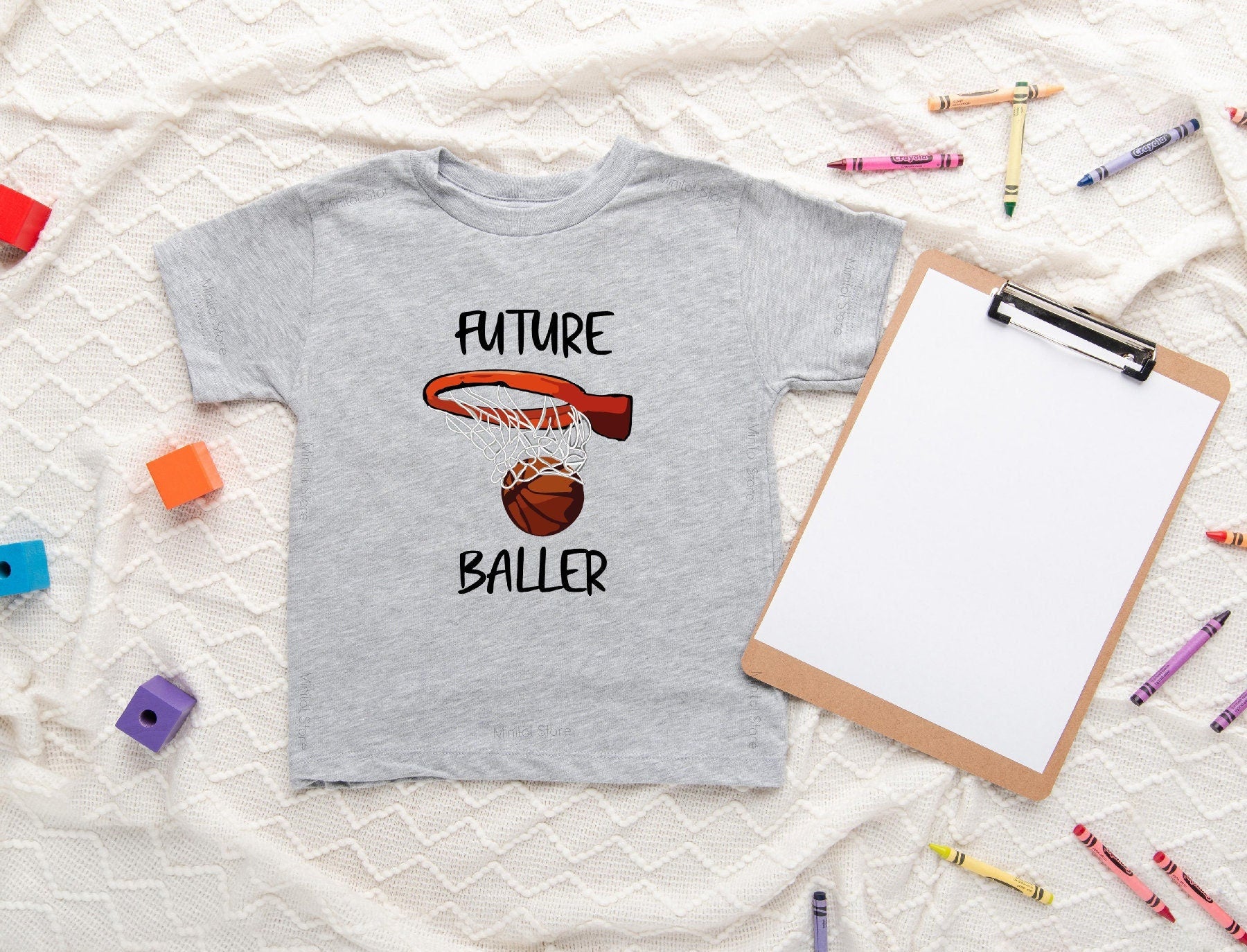 Kids Basketball Outfit, Future Baller Kids Shirt, Future Baller Onesie®, Newborn Outfits for Sports Fans, Soccer Themed Shirt