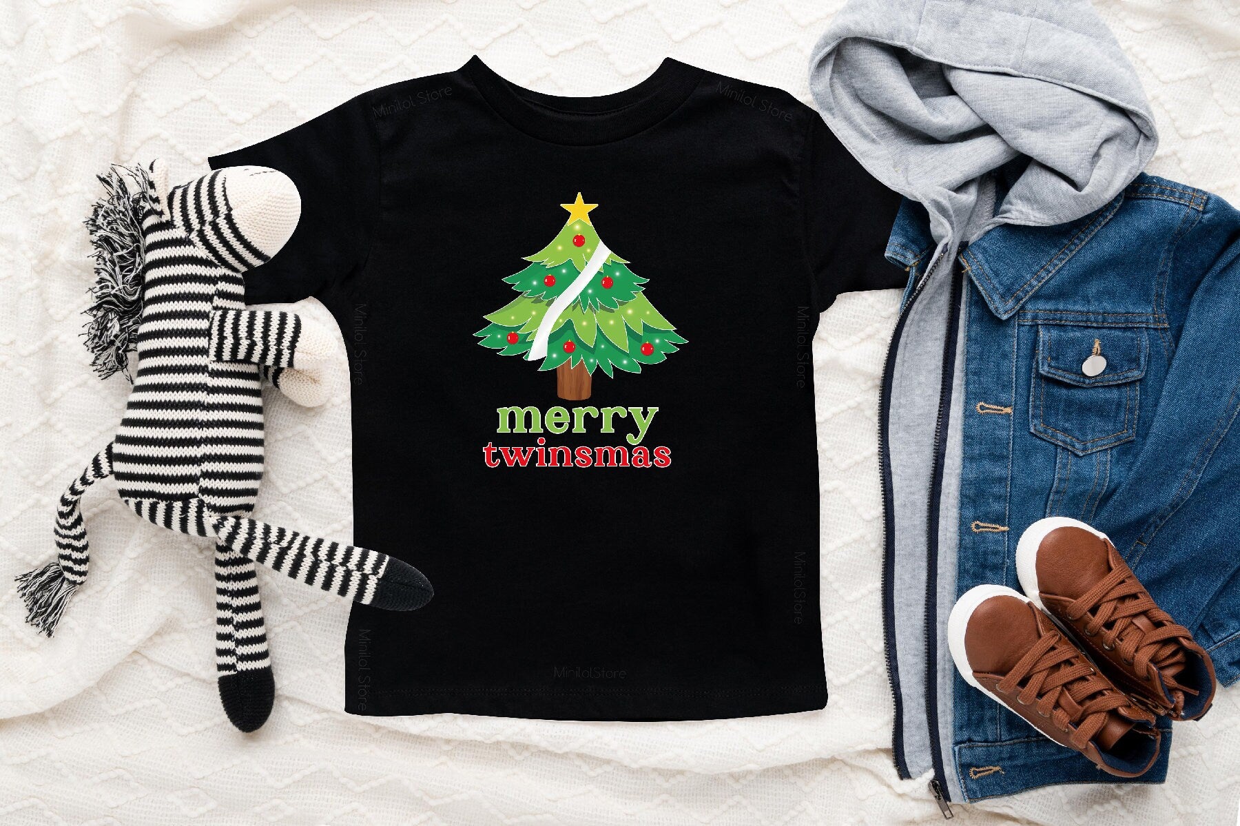 Merry Twinsmas Onesie®, Twin Onesie®, Twin Christmas, Twin Christmas Onesie®, Christmas Twin Shirt, Twin Shirts, Christmas Baby Shower