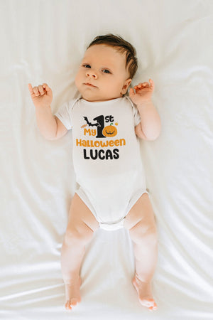 Personalized First Halloween Baby Onesie® product image 4