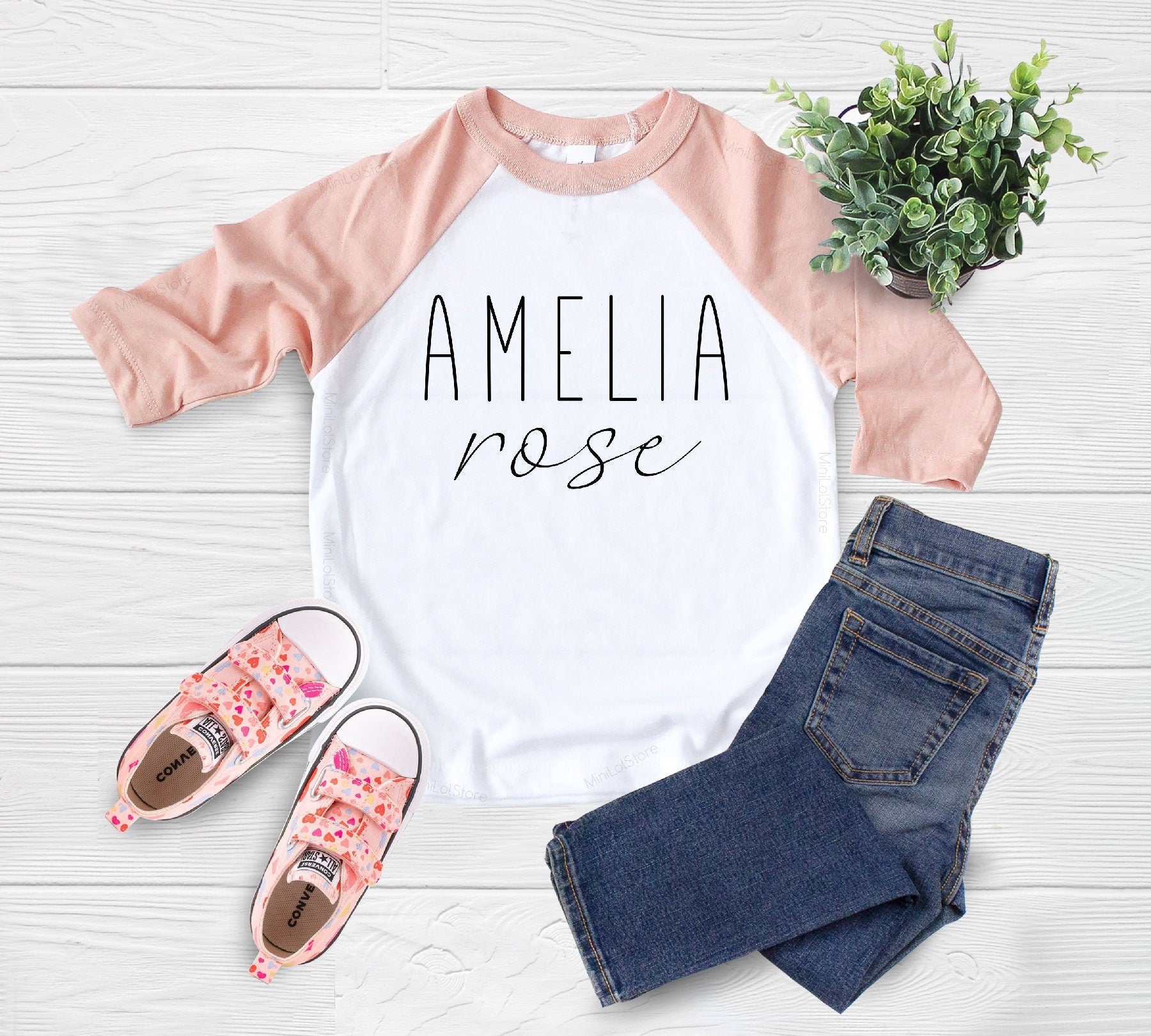 Personalized Girl Name Shirt, Boho Girls Name Kids Shirt, Personalized Kids Name Shirt, Personalized Name Shirt, Personalized Name Shirt