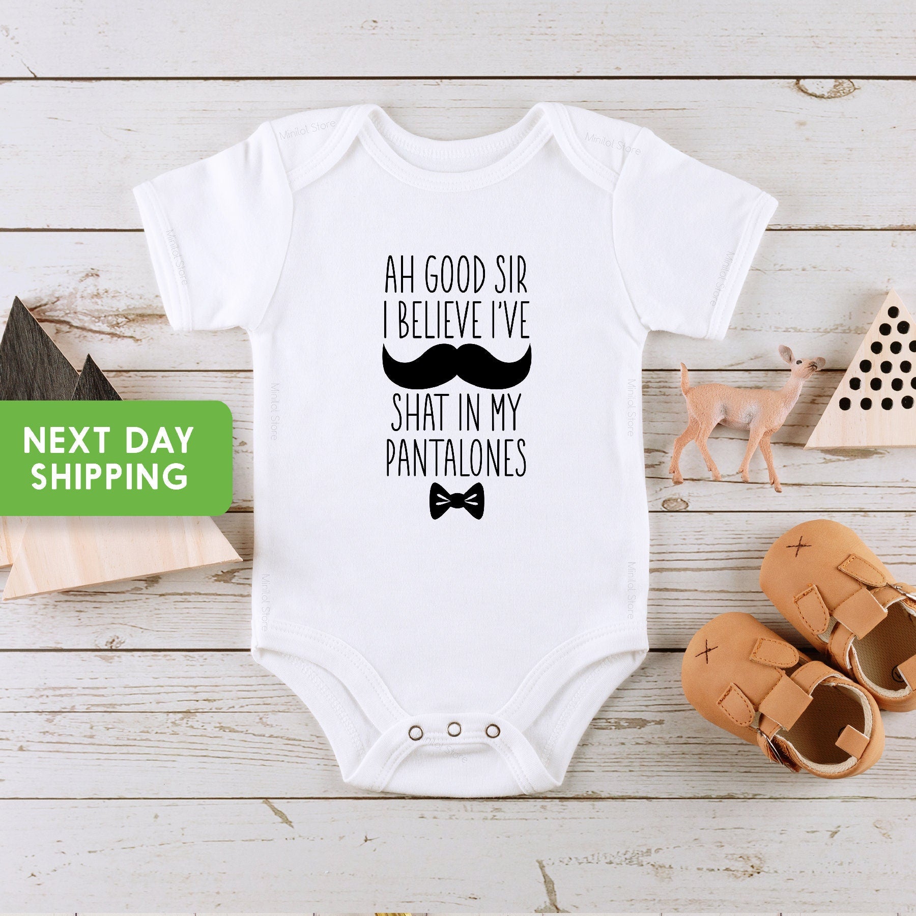 Mustache Funny Sayings Baby OnesieĀ®, Fancy Baby OnesieĀ®, Cute Baby OnesieĀ®, Baby Shower Gift, Funny Baby OnesieĀ®, New Baby Gift OnesieĀ®