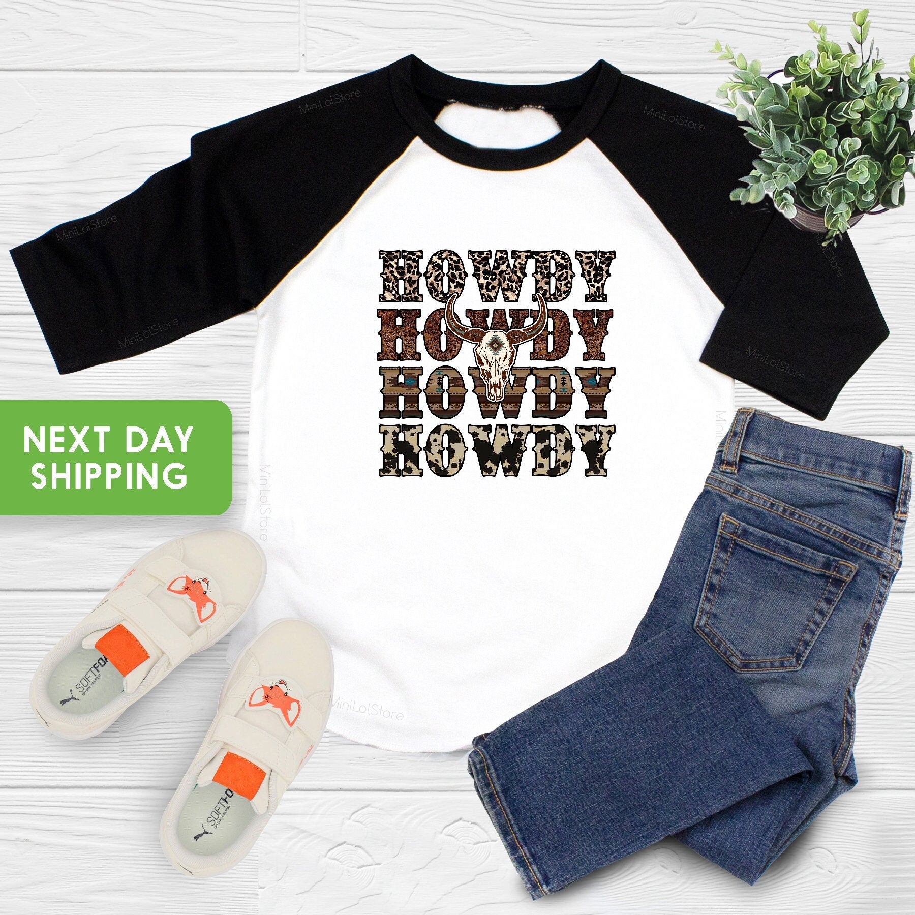 Howdy Onesie®,Rodeo Toddler Shirt, Western Toddler Shirt, Popular Youth Shirt, Gift for Kids, Rodeo Shirt, Funny Toddler Shirt, Rodeo