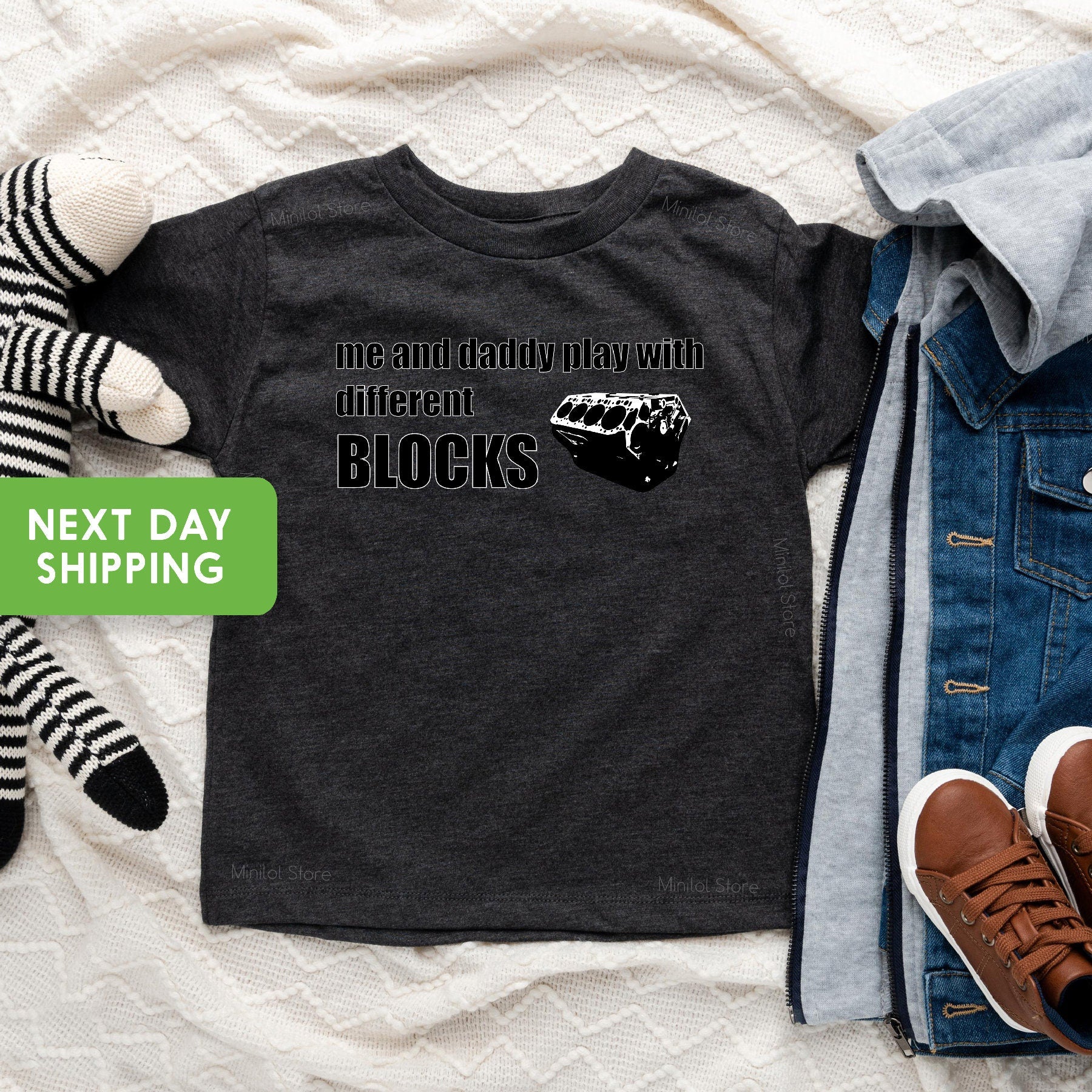 Mechanic Blocks Onesie®, Daddy Mechanic Onesie®, Future Blockhead Onesie®, Mechanic Baby Gift, Future Mechanic Onesie®, Baby Mechanic Shirt