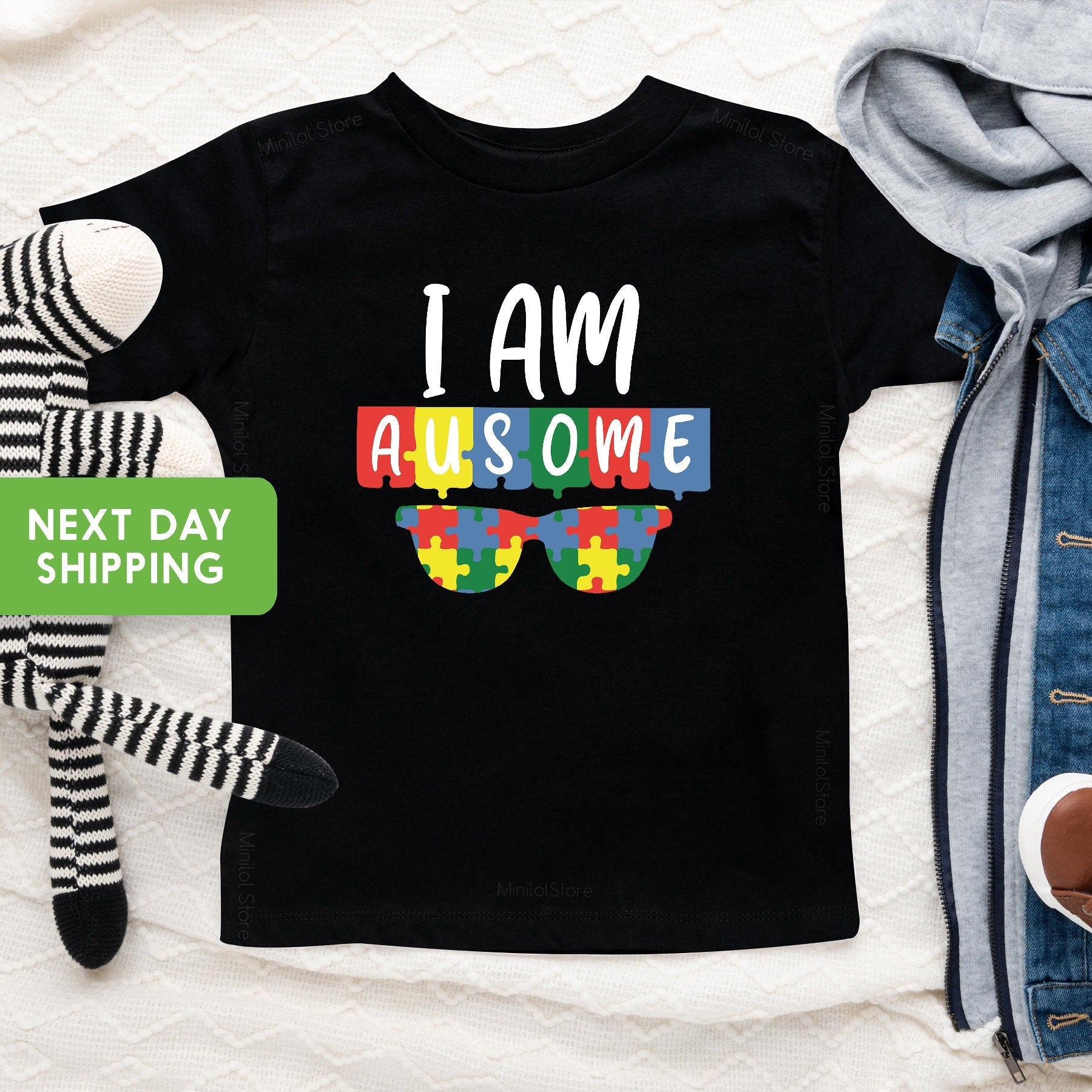 Autism Awareness Shirt, Autism Kids Shirt, Autism Toddler Shirt, Puzzle Autism T Shirt, Autism Shirt for Baby, Autism Clothing