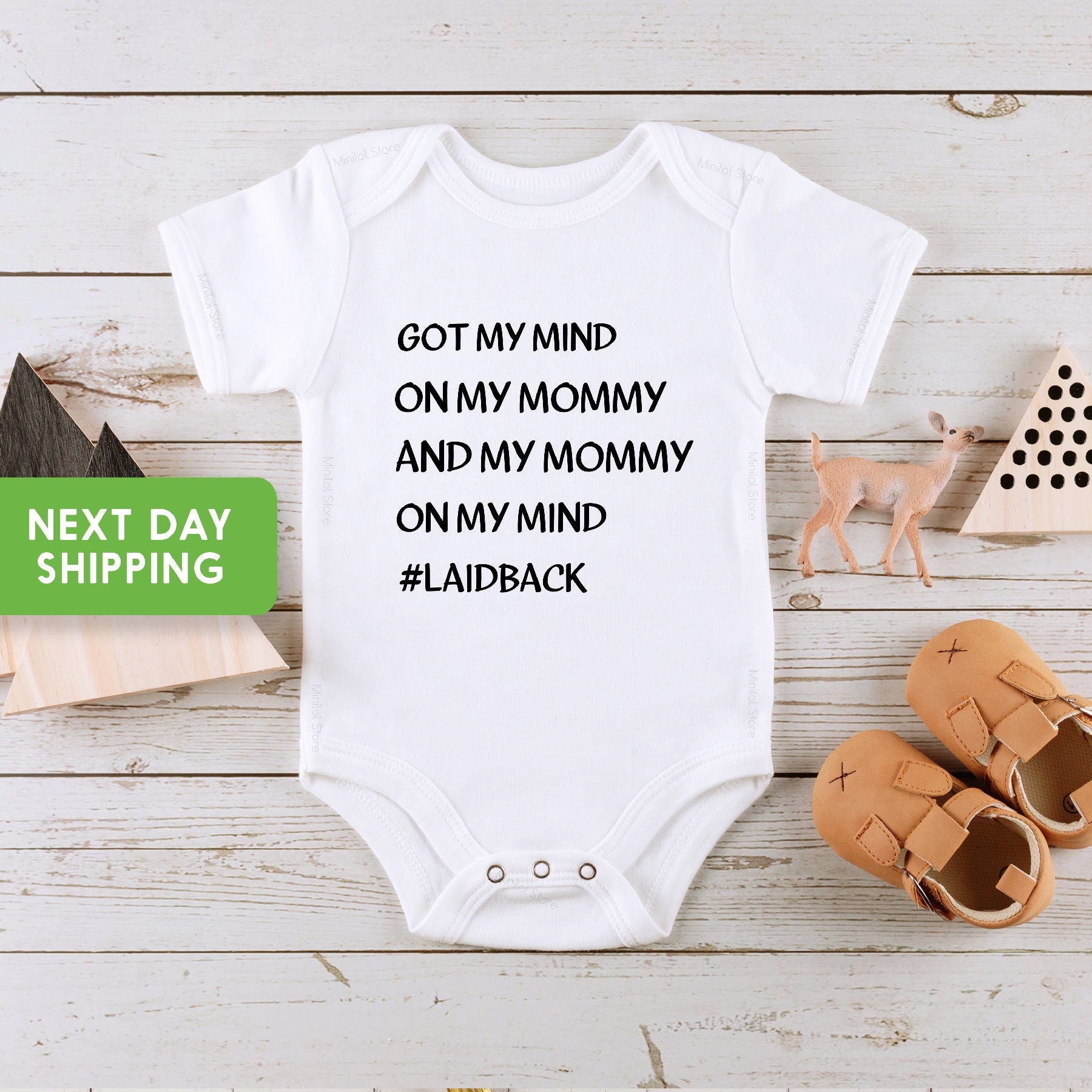 Laidback Onesie®, Hip Hop Baby Onesie®, Funny Baby Outfit, Gerber Onesie®