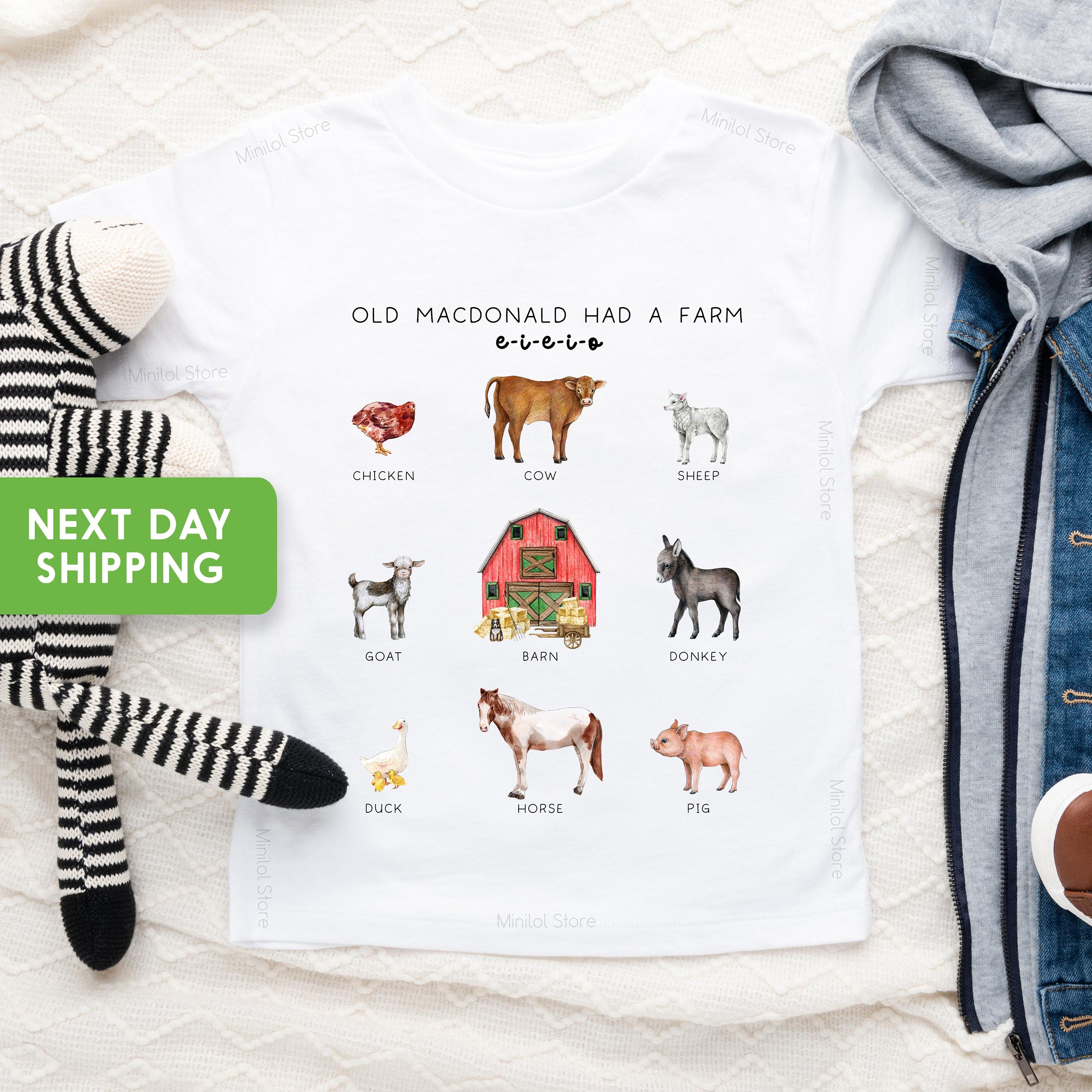 Old Farmer Kids Shirt, Farm Animal OnesieĀ®, Old Farmer Toddler Shirt, Old Farmer Bodysuit, Farmer Baby Bodysuit, Cute Toddler Shirt