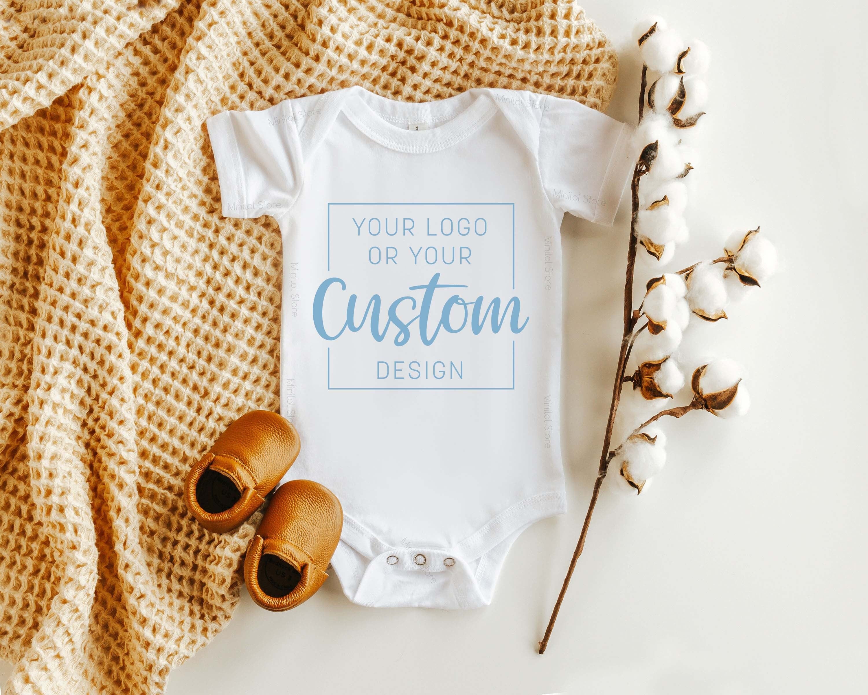Your Design or Logo Printed Directly Onto a Bodysuit, Custom Baby Bodysuits, Custom Design Toddler Shirt, Custom Text Printed Kids Outfit