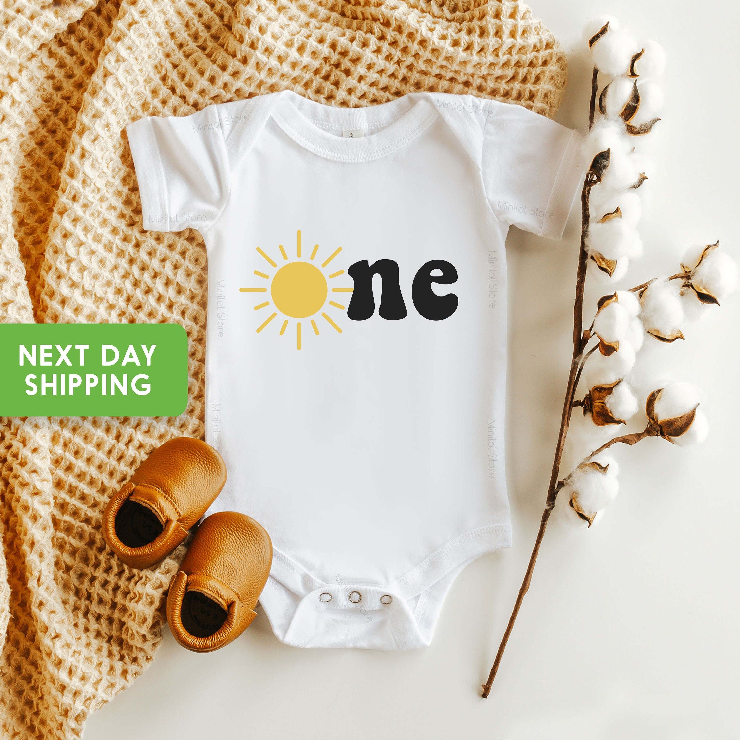 Sun Birthday Baby OnesieĀ®, My First Trip Around The Sun OnesieĀ®, First Birthday OnesieĀ®, Space Birthday Bodysuit, Boho Birthday OnesieĀ®
