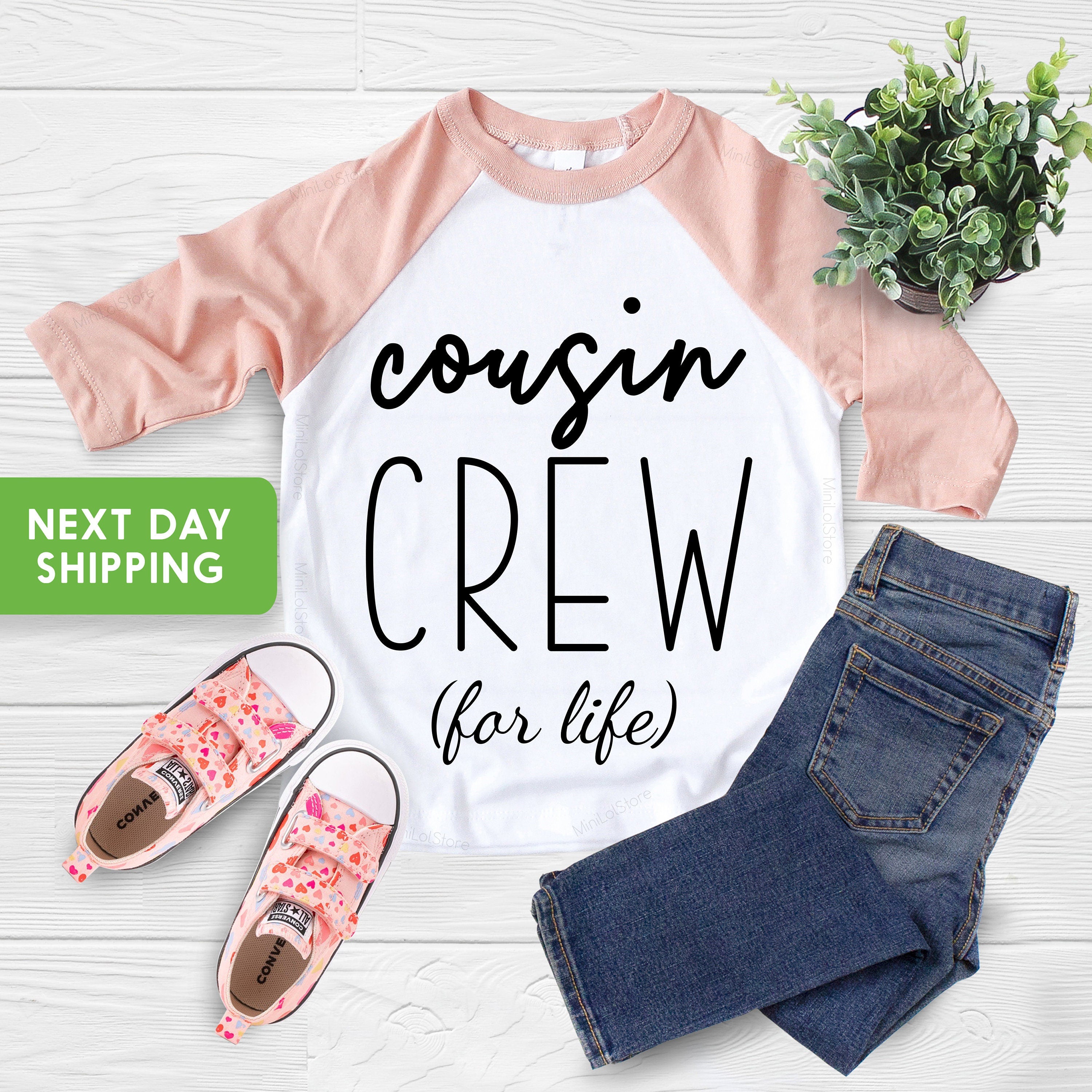 Cousin Crew Shirt, Christmas Cousin Crew Shirts Gift, Natural Toddler Tee, Cousin Crew T Shirt, Cousin Crew for Life Kids Tee, Baby Cousin