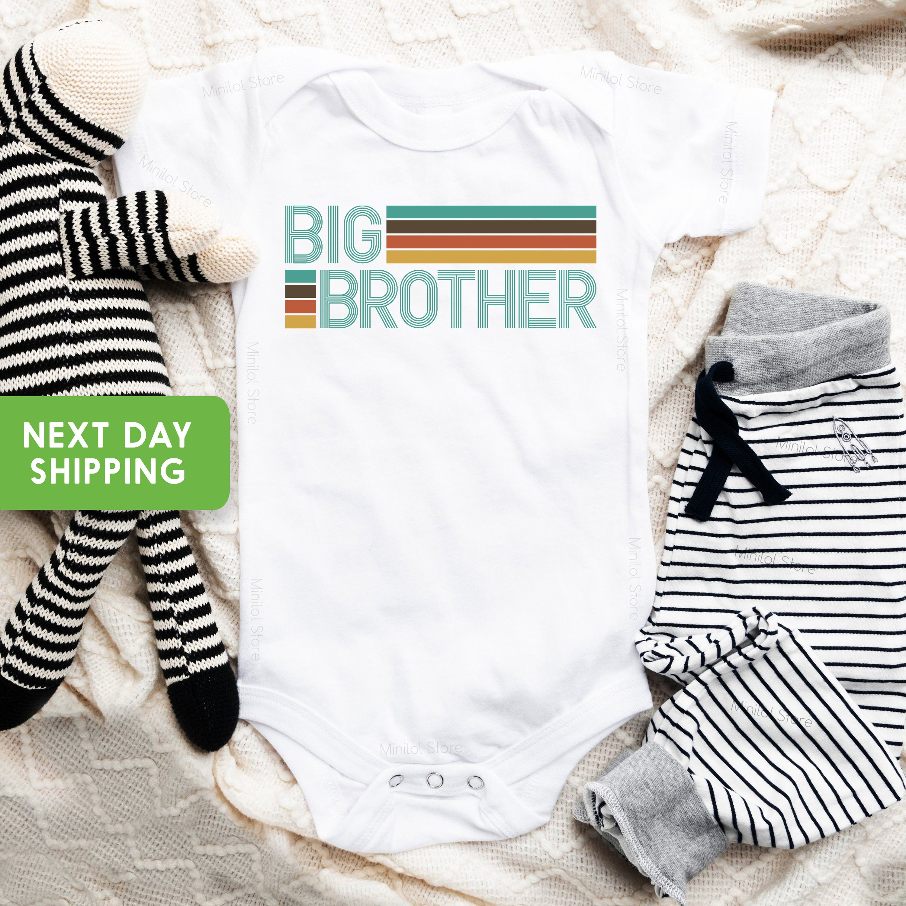 Retro Big Brother Shirt, Boys Sibling Tee, Vintage Kids Gift, Big Brother Toddler Shirt, Pregnancy Announcement Kids Shirt, Youth Boys Shirt