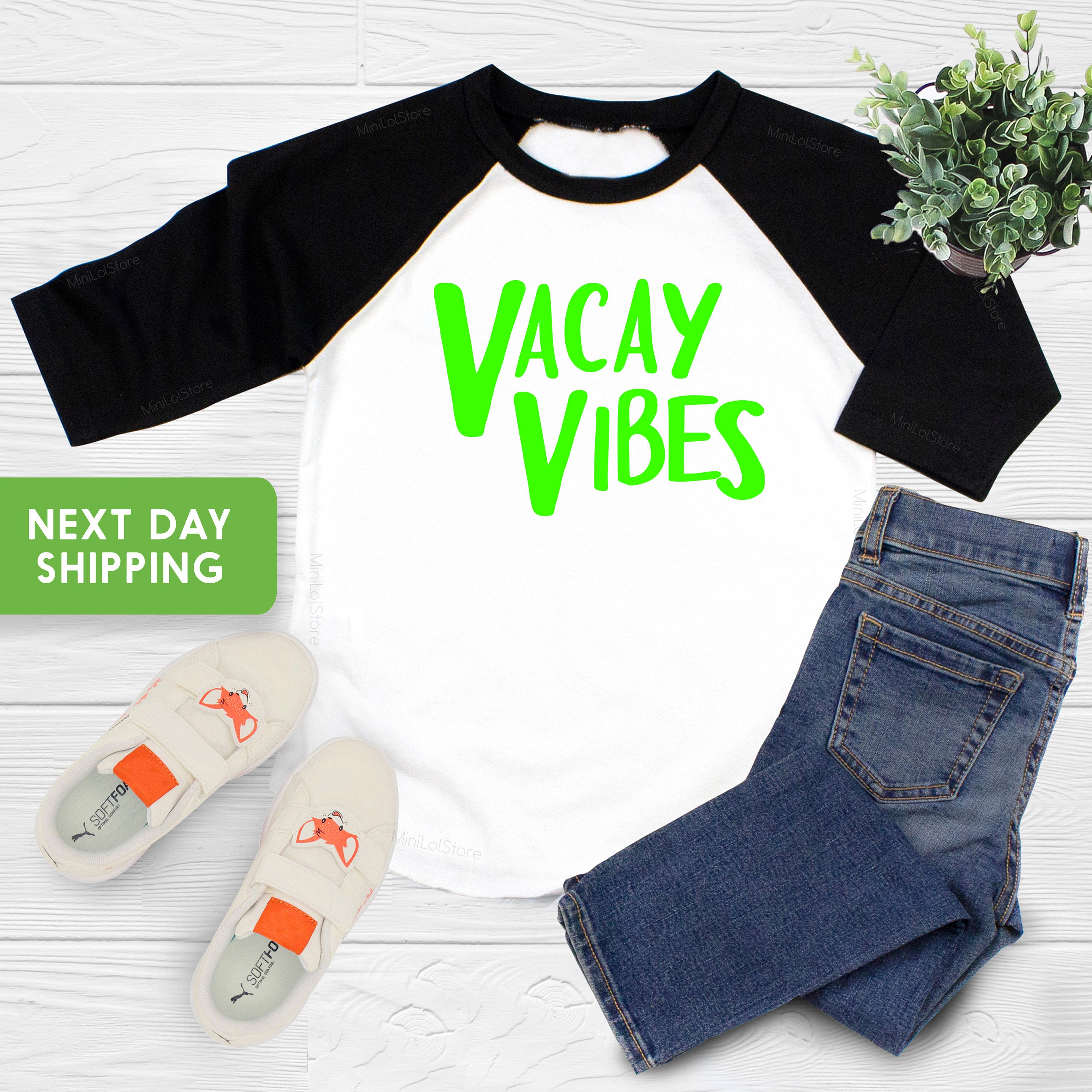 Vacay Vibes Kids Matching Shirt, Kids Summer Shirts, Kids Vacation Tees, Vacation Shirts for Kids, Beach Shirts, Summer Time Toddler Shirt
