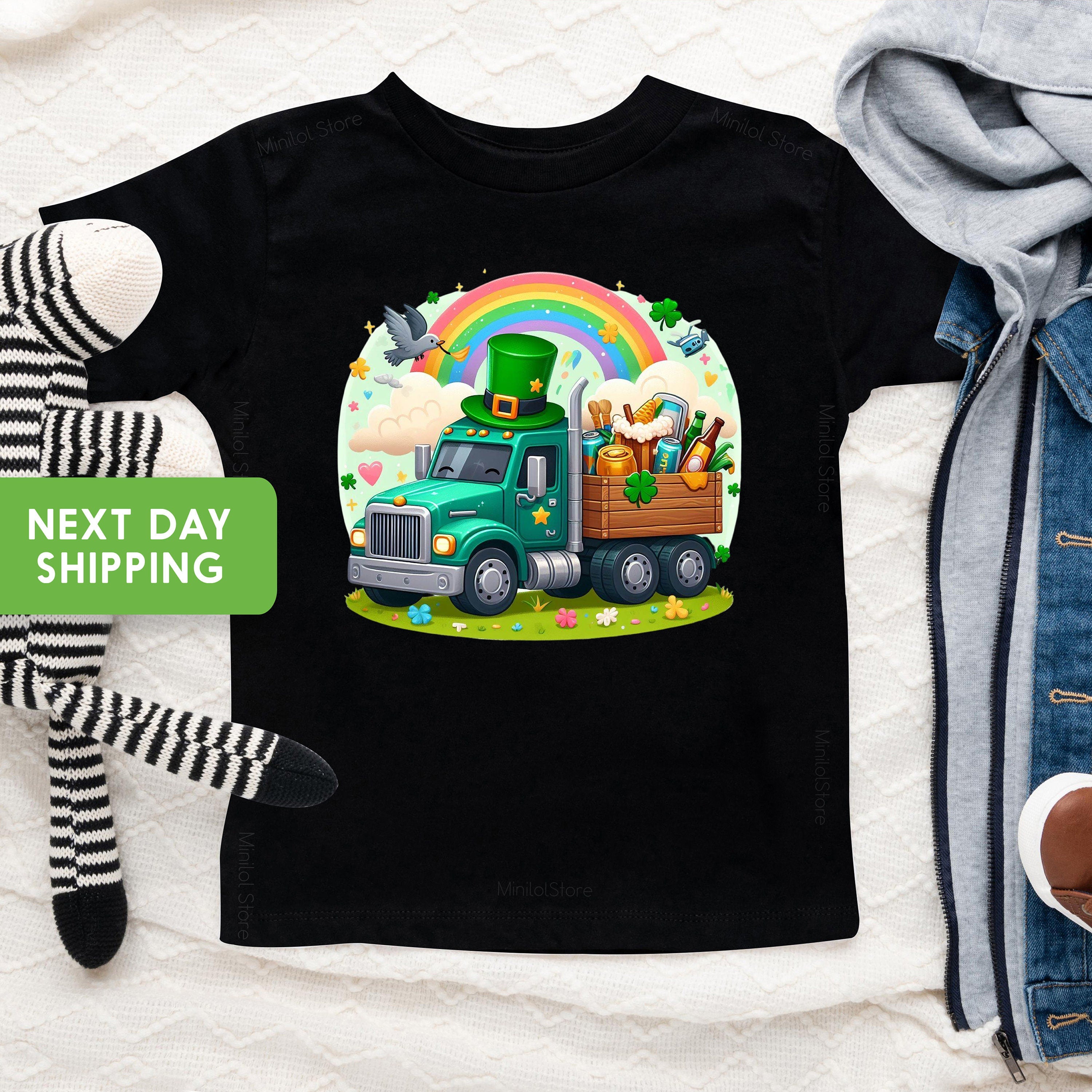 Load of Luck Kids Shirt, St Patrick Baseball Shirt, Baby Boy St Patricks Day Irish Onesie®, Cute Irish Baby, St. Patrick Boys Tee