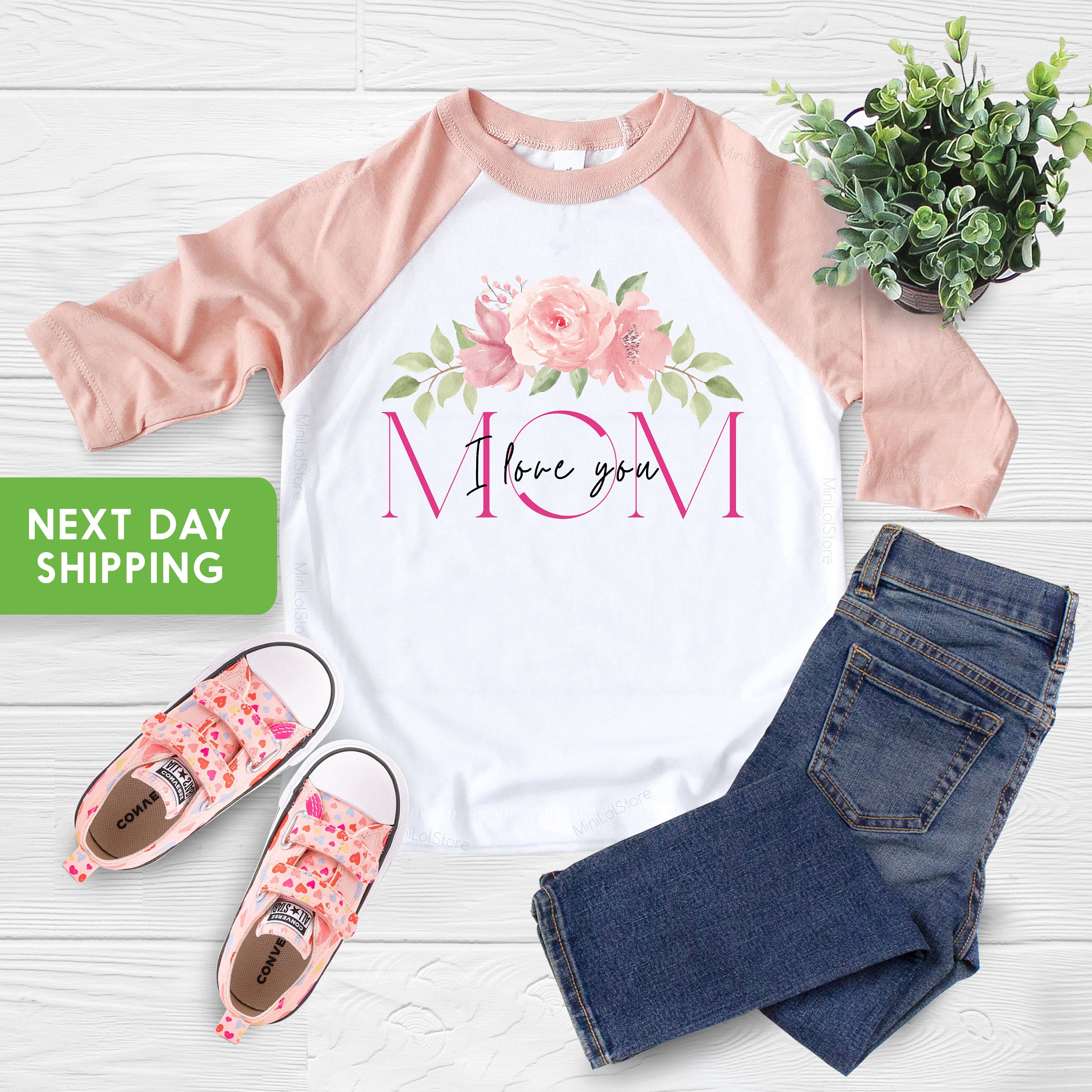 Mom I Love You Onesie®, Baby Girl Mama Onesie®, I Love My Mom Onesie®, Mom Onesie®, Love You Mom Toddler Shirt, Mother's Day Toddler Shirt