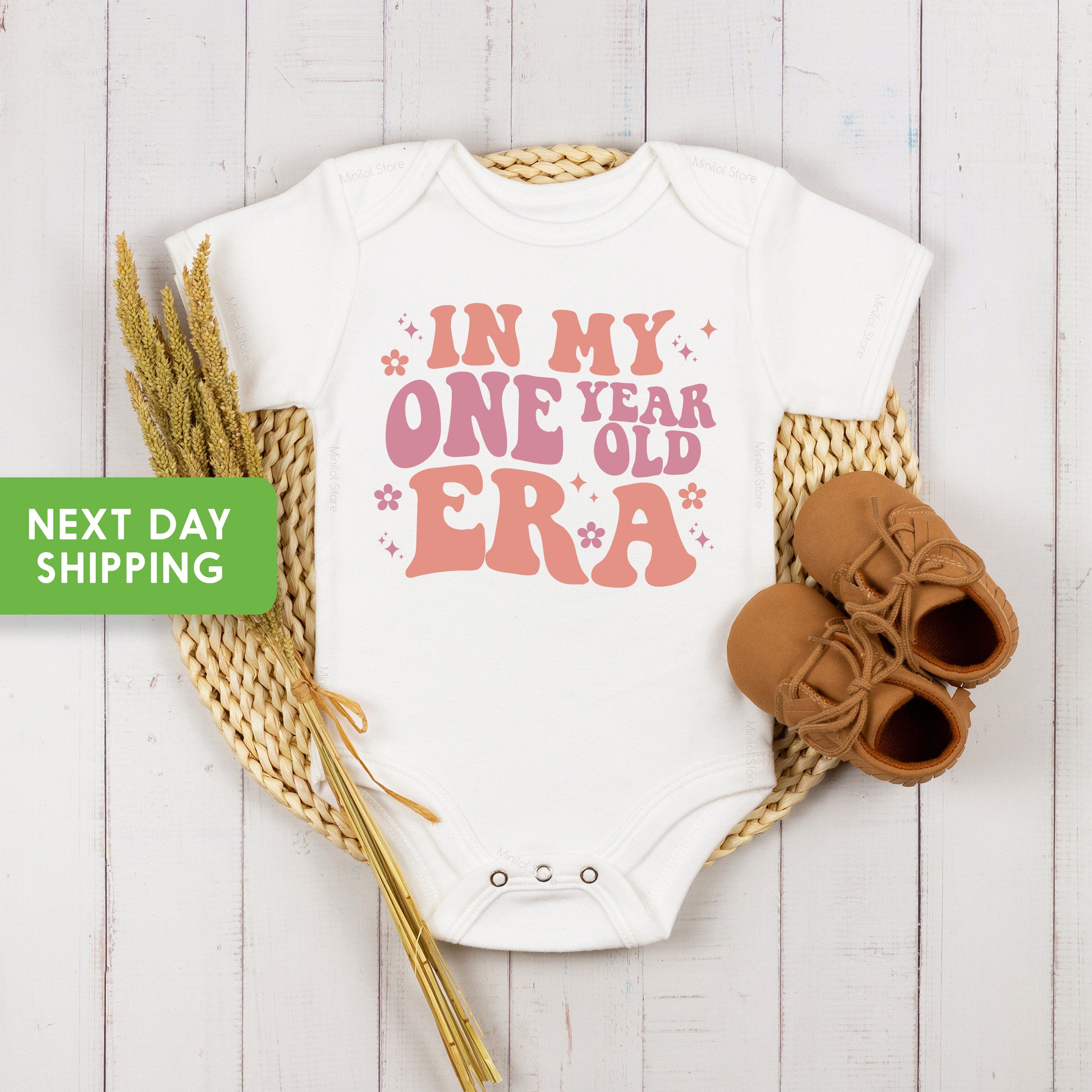 One Year Old Era Shirt, First Birthday Shirt Girl, 1st Birthday Shirt, One Year Old Tee, First Birthday Outfit for Girl, First Birthday Gift