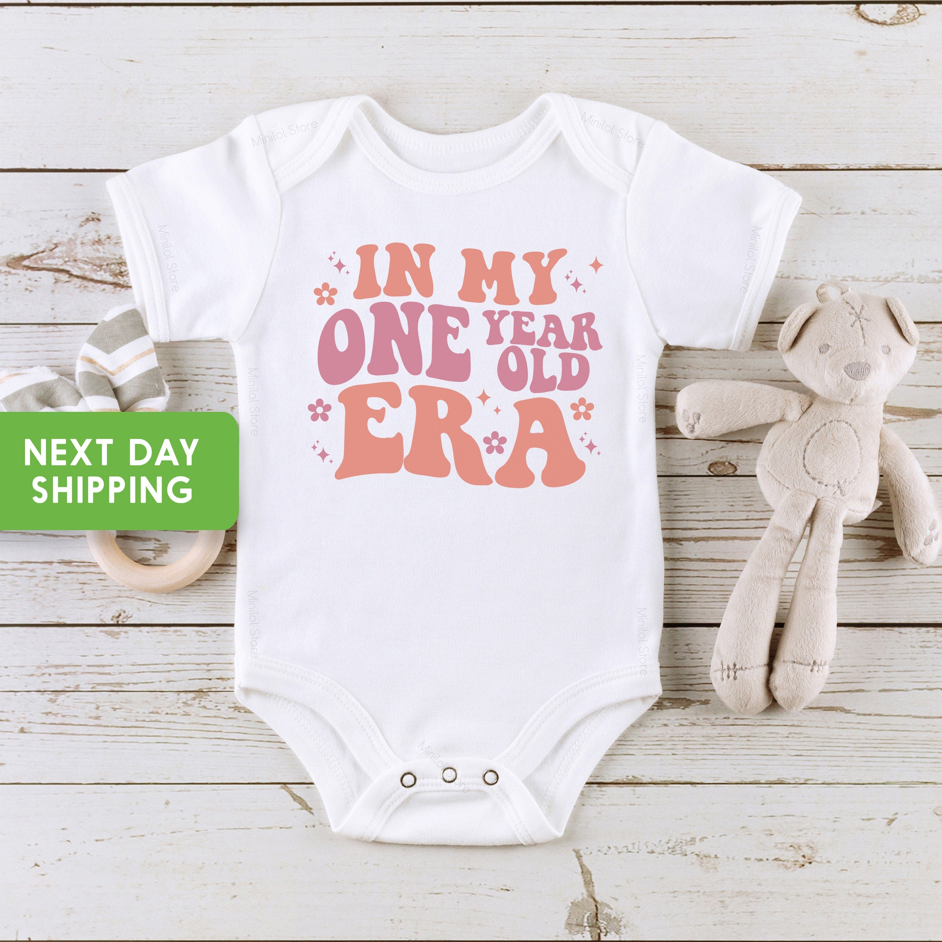 One Year Old Era Shirt, First Birthday Shirt Girl, 1st Birthday Shirt, One Year Old Tee, First Birthday Outfit for Girl, First Birthday Gift