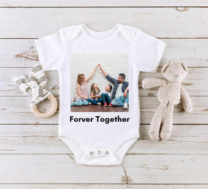 Custom photo toddler shirt personalized with uploaded picture