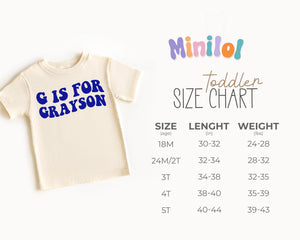 Personalized Retro Wavy Name School Shirt school graduation product image 6
