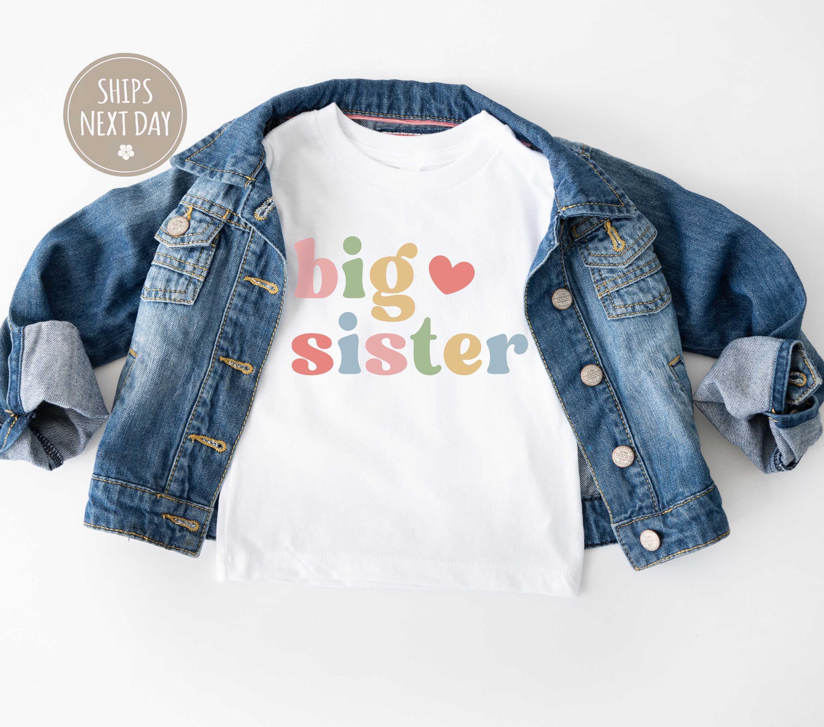 Main pregnancy announcement product mockup for Big Sister : Pregnancy Announcement for Girls Pregnancy Announcement Sibling