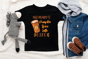Mommy's Pumpkin Spice Latte Date Baby Onesie® product image 5