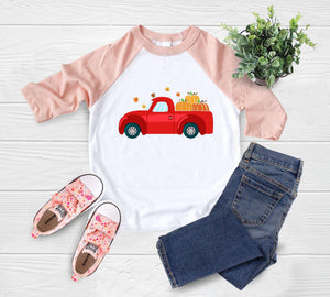 Fall Red Truck Baby Onesie® product image 5
