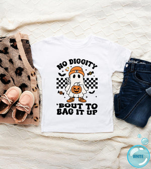 No Diggity Ghost Halloween Toddler Shirt product image 6