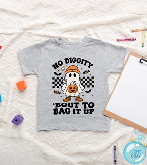 No Diggity Ghost Halloween Toddler Shirt product image 5