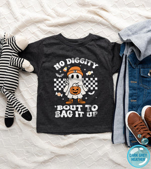No Diggity Ghost Halloween Toddler Shirt product image 3