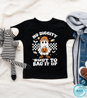 No Diggity Ghost Halloween Toddler Shirt product image 1