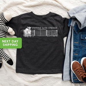 Future Gate Opener cowboy artwork design on Baby Short Sleeve Onesie®