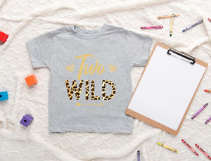 Two Wild Jungle Second Birthday Shirt birthday product image 3