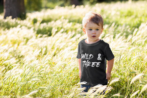 Three & Wild Safari Birthday Shirt birthday product image 6