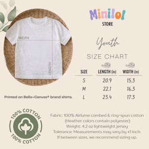Baby toddler and youth size chart for Boo Halloween Baby Onesie®