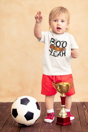 Available garment styles for Boo Yeah Halloween Kids Shirt