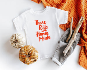 These Rolls Are Homemade Thanksgiving Onesie® product image 4